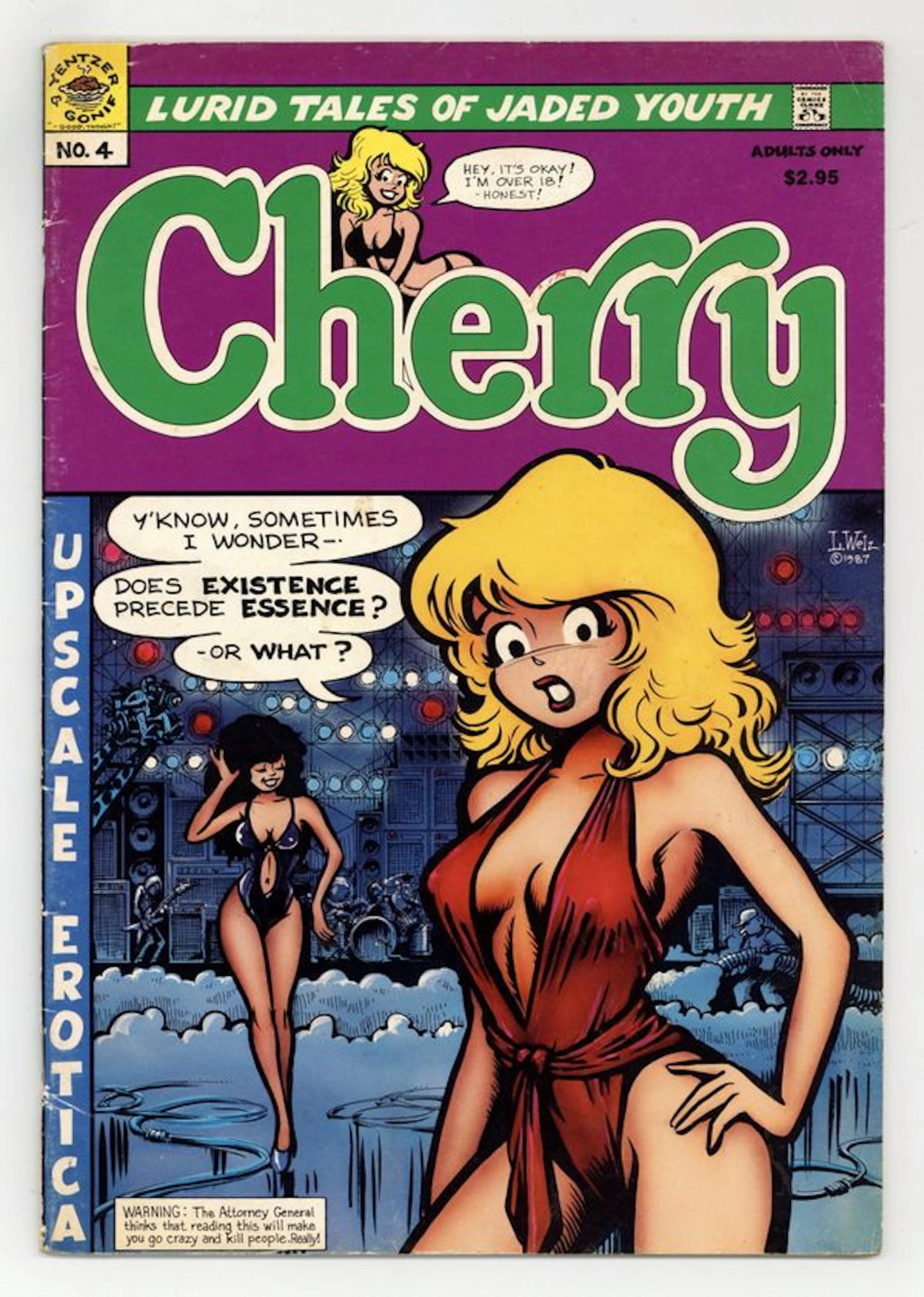 Cherry Poptart (1982 Last Gasp/Kitchen Sink) #4, 6th Printing VG+ 4.5
