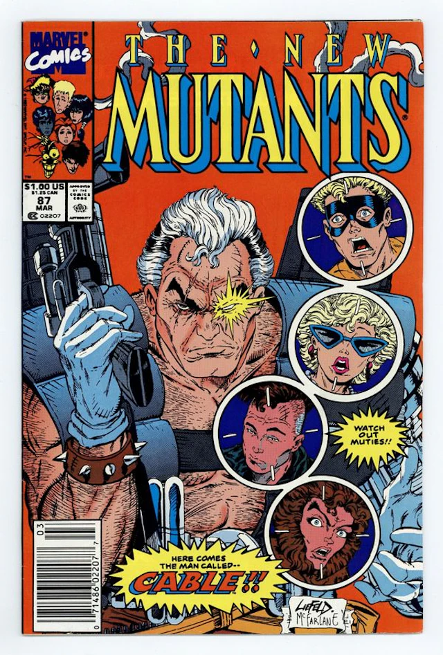 New Mutants (1983 1st Series) 87N FN+ 6.5