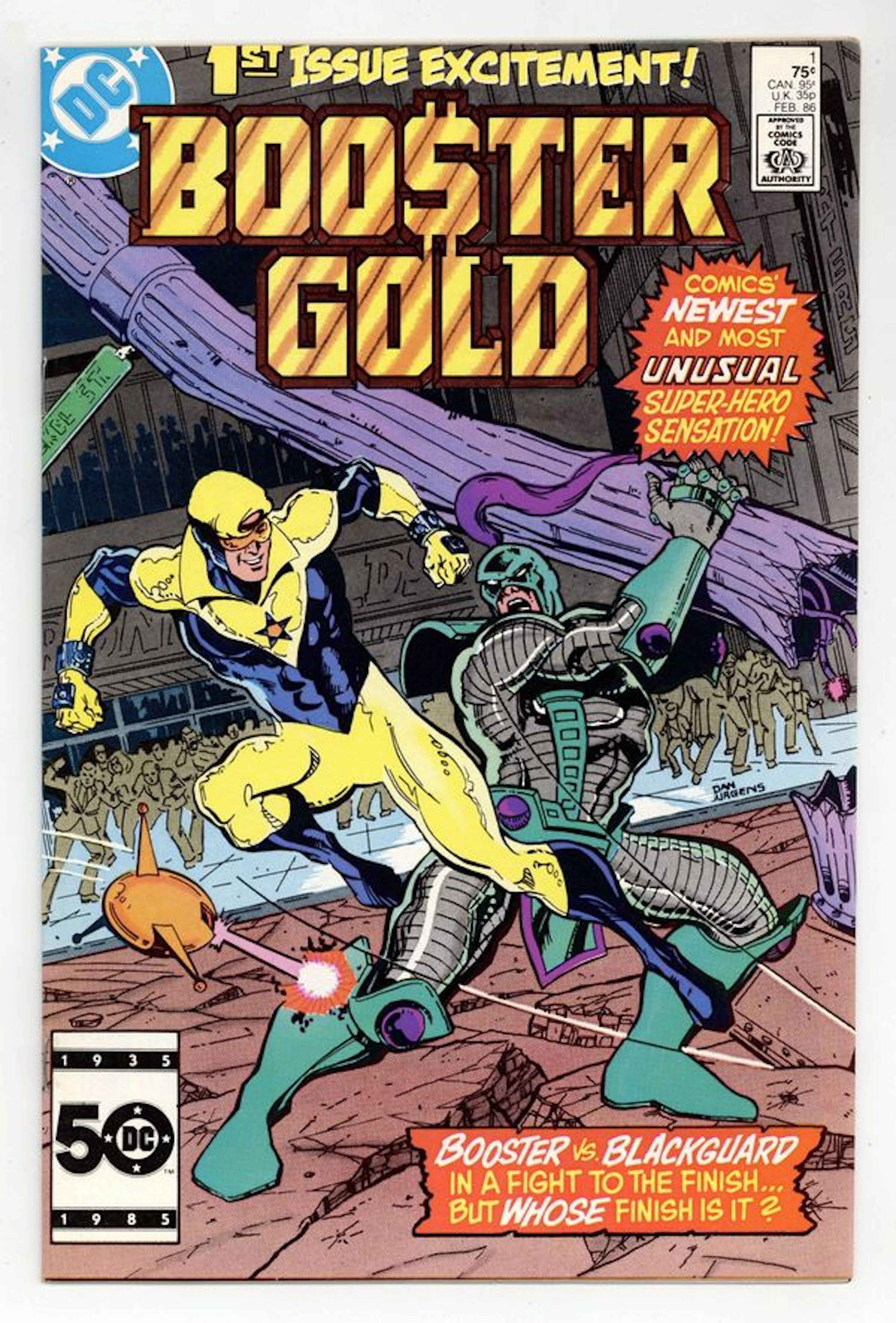 Booster Gold (1986 DC 1st Series) 1D VF+ 8.5