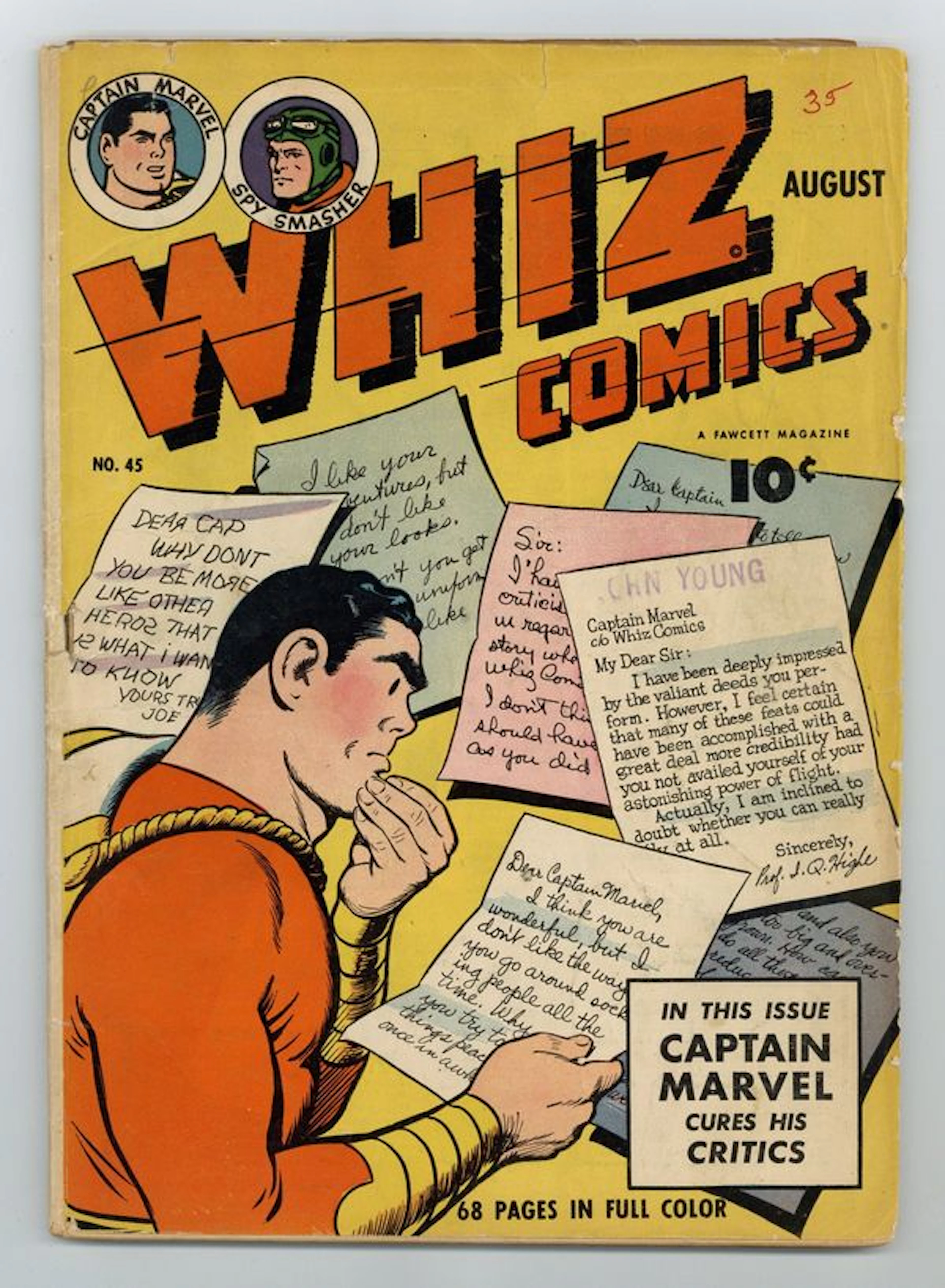 Whiz Comics (1940 Fawcett) 45 GD/VG 3.0
