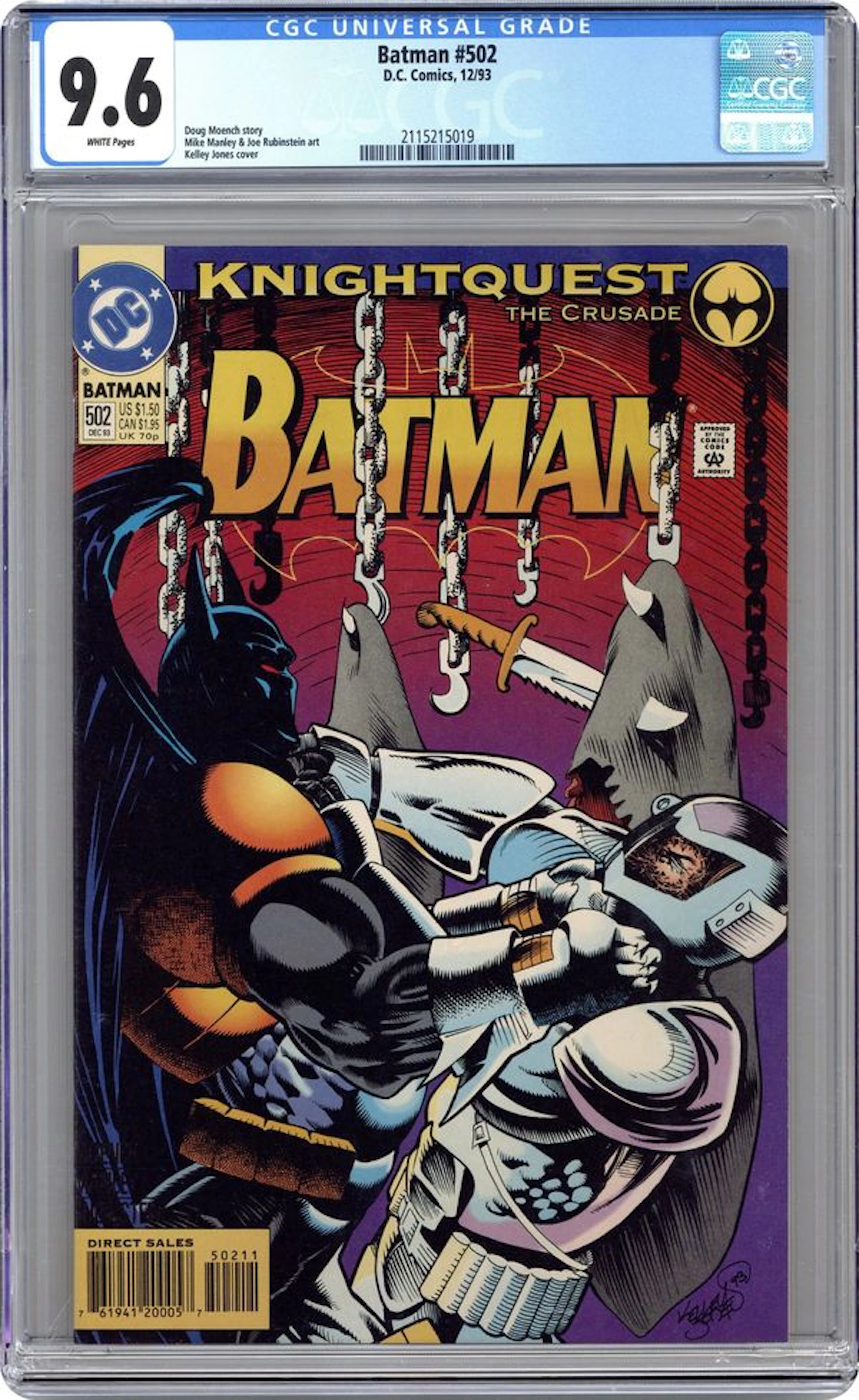Batman (1940) 502 CGC 9.6