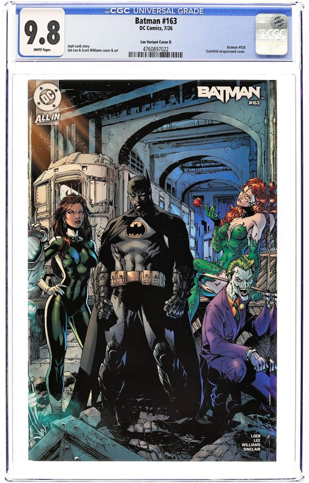 Batman (2016 3rd Series) 163E CGC 9.8
