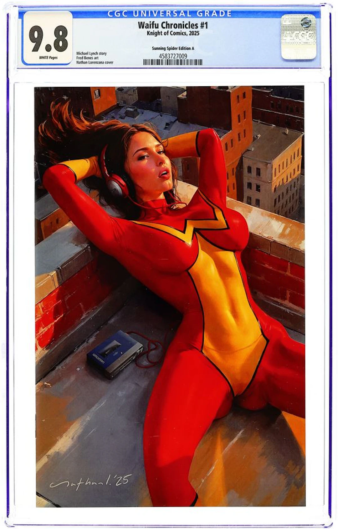 Waifu Chronicles (2024 Knight of Comics) 1SUNNING.A CGC 9.8