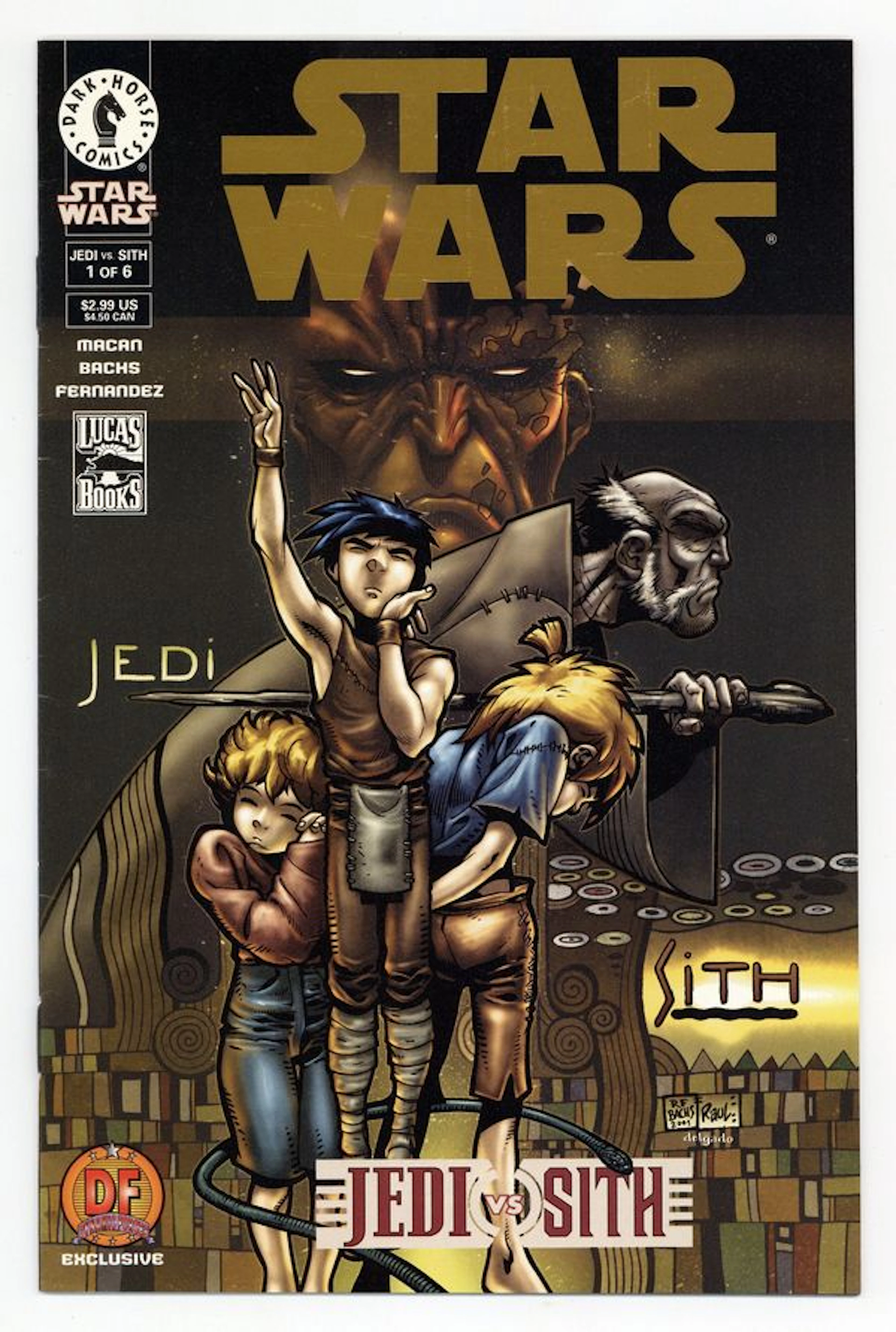 Star Wars Jedi vs. Sith (2001) 1DF.GOLD FN 6.0