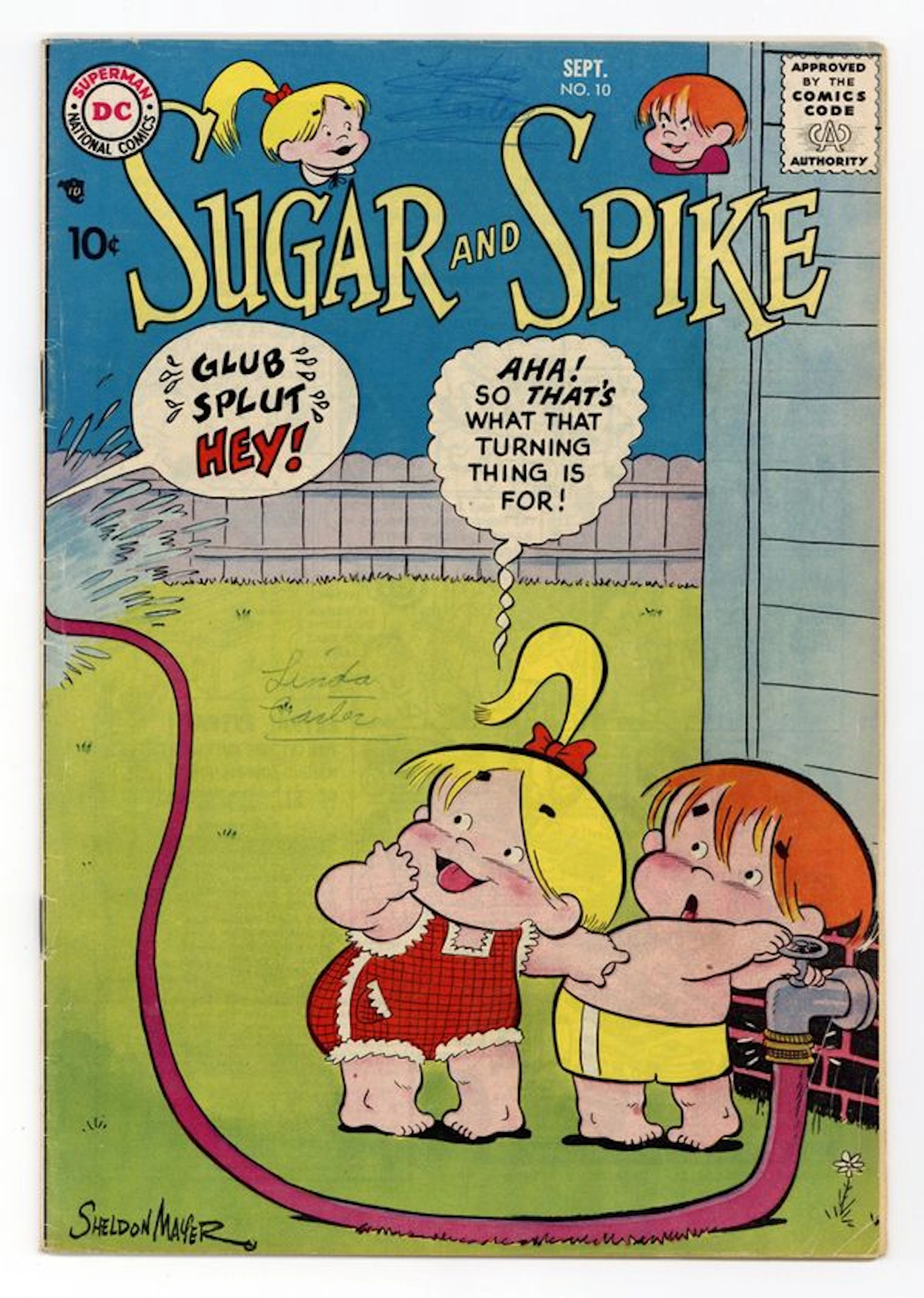 Sugar and Spike (1956) 10 VG- 3.5