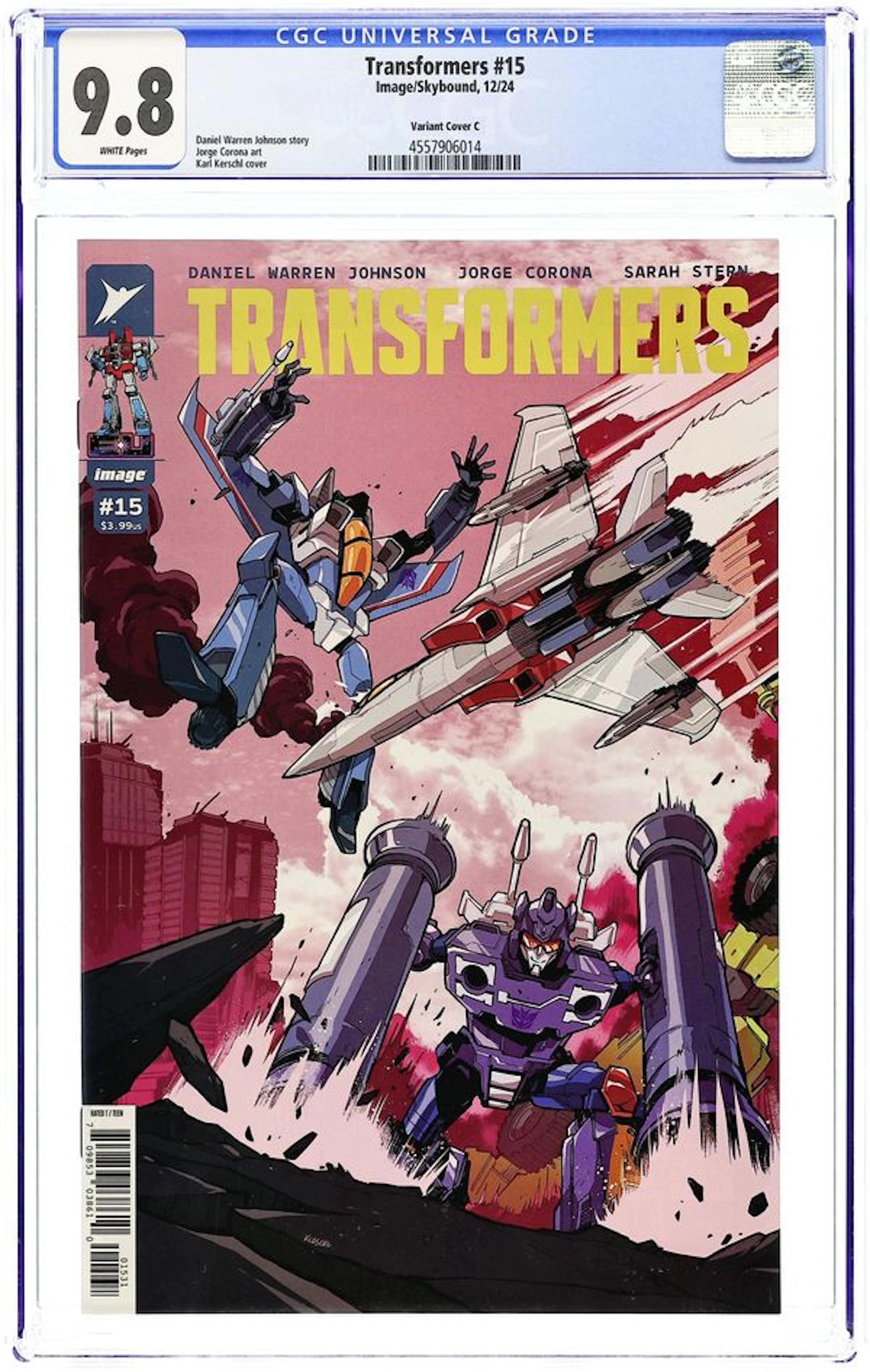 Transformers (2023 Image) 15C CGC 9.8