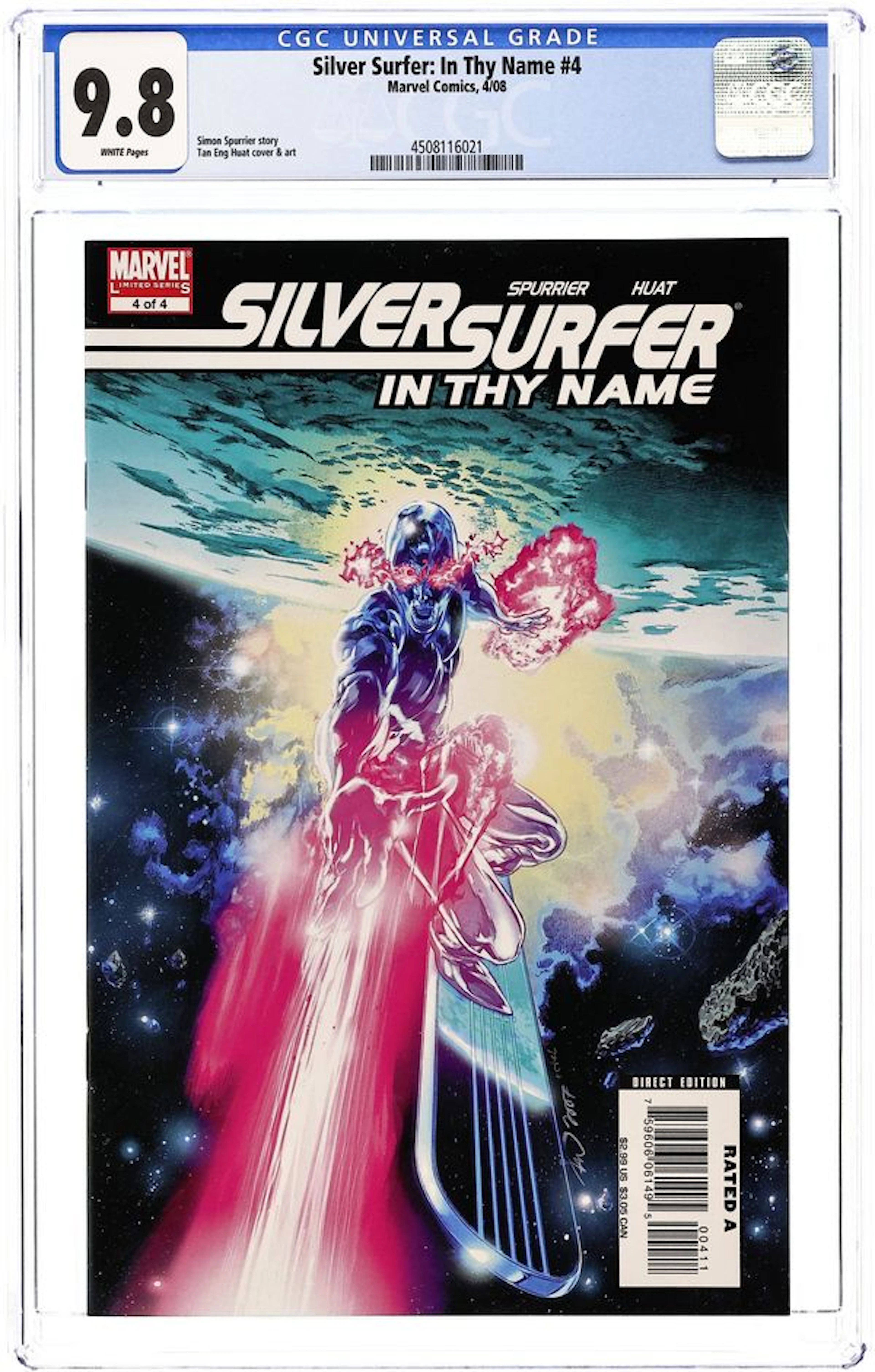 Silver Surfer In Thy Name (2007) 4 CGC 9.8