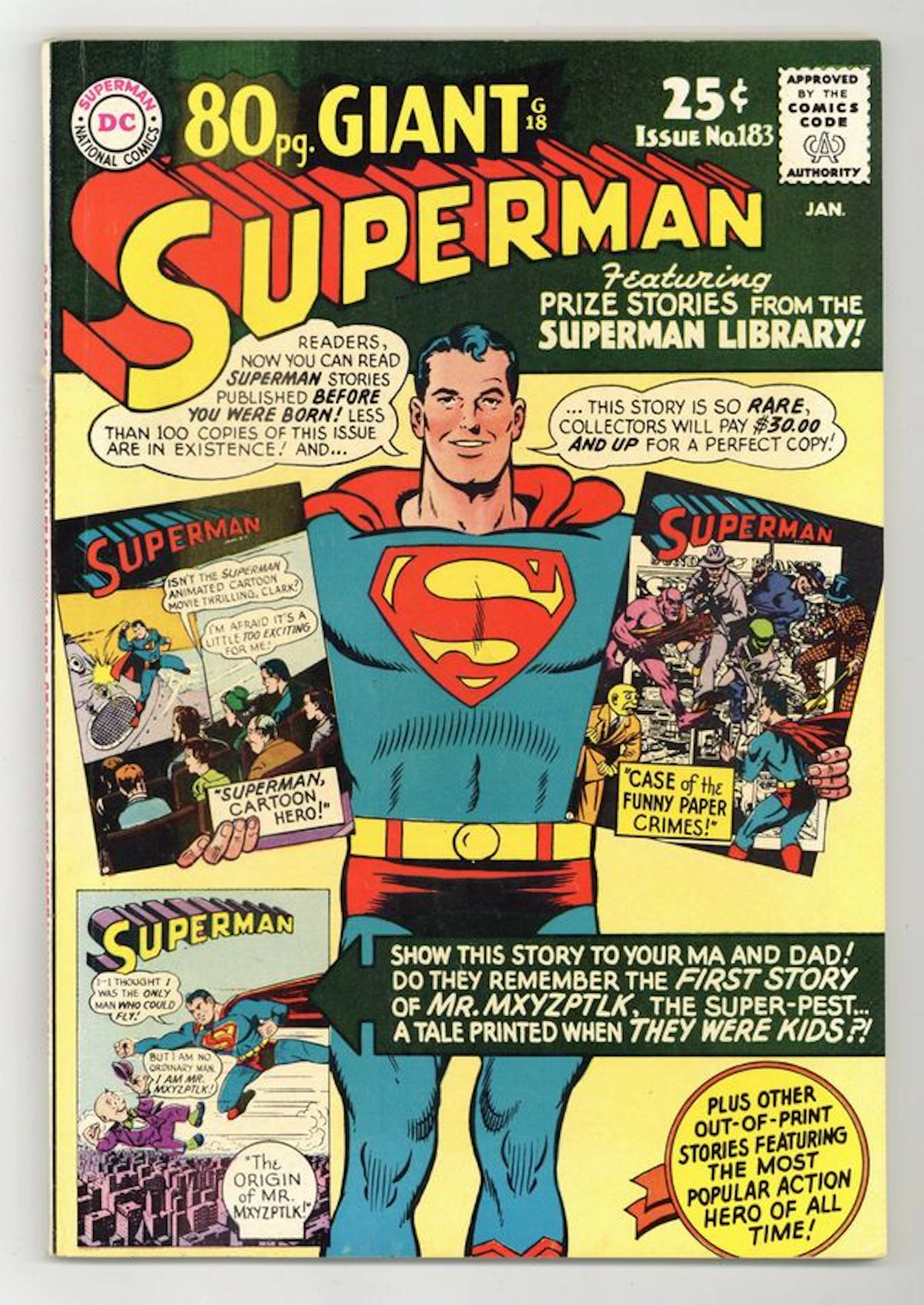 Superman (1939 1st Series) 183 FN 6.0