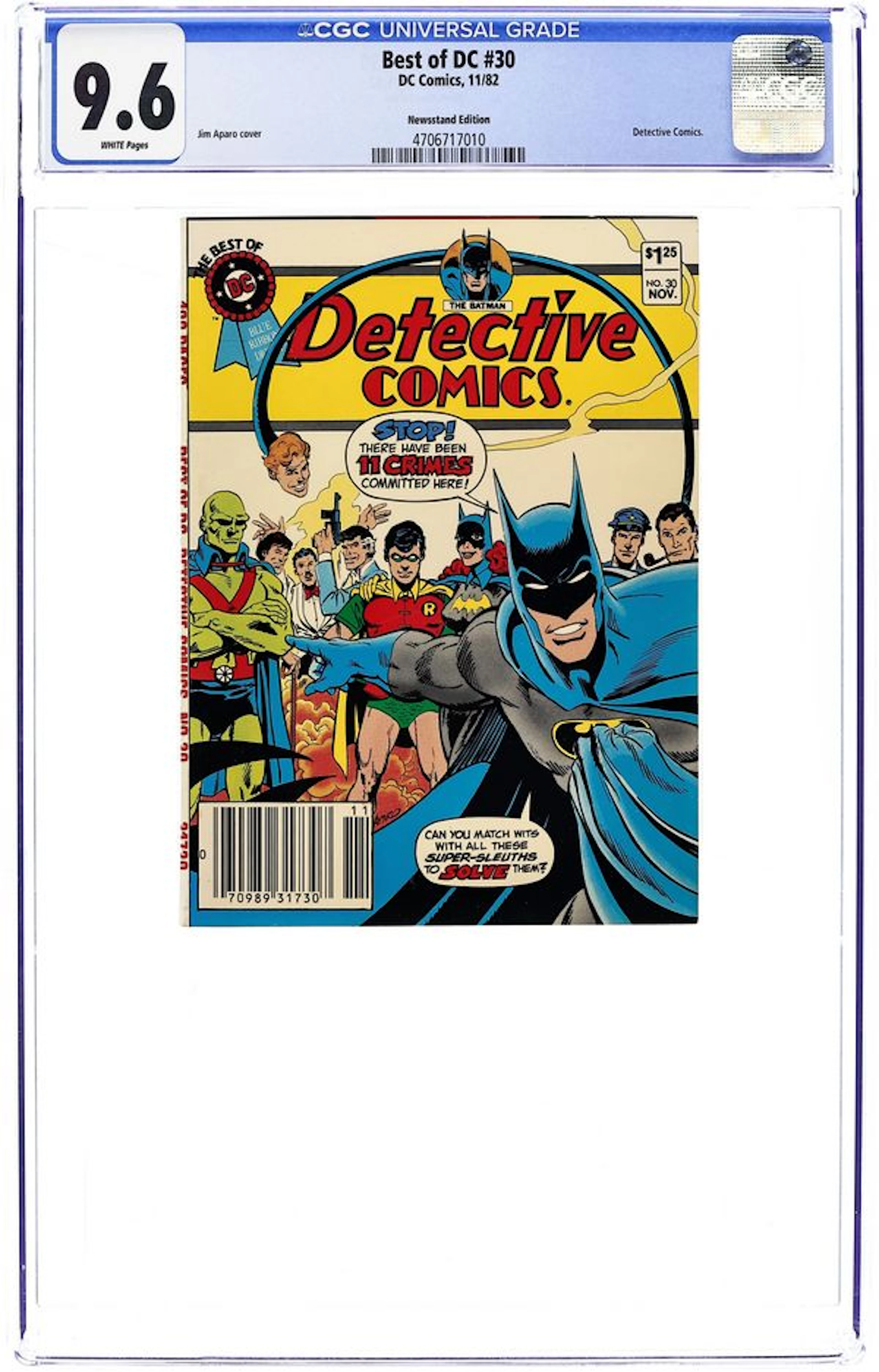 Best of DC Blue Ribbon Digest (1979) 30N CGC 9.6