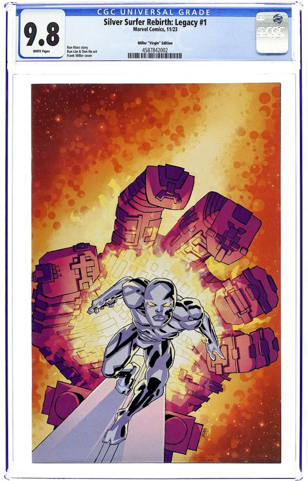 Silver Surfer Rebirth Legacy (2023 Marvel) 1E CGC 9.8