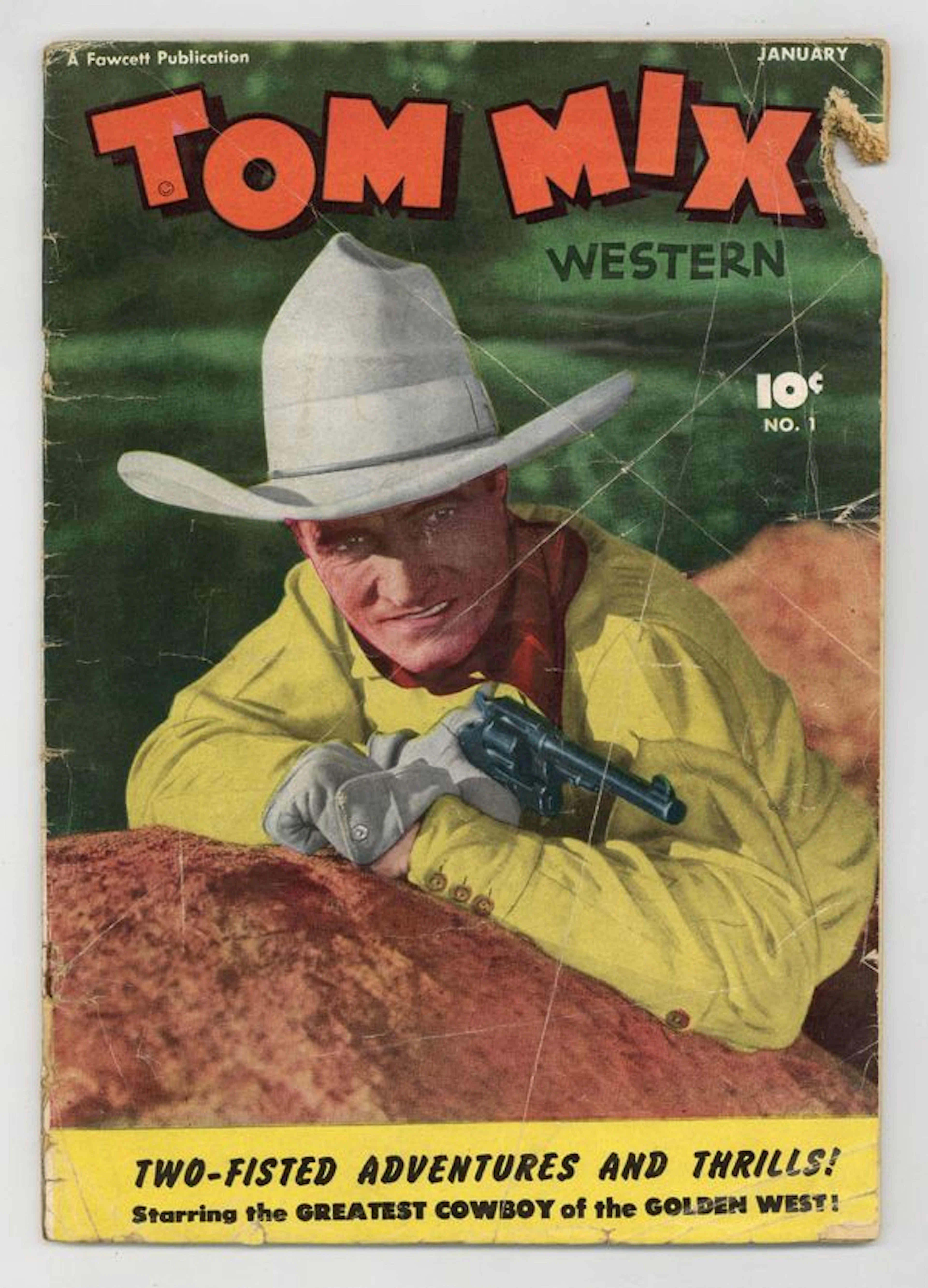 Tom Mix Western (1948 Fawcett) 1 PR 0.5 (R)