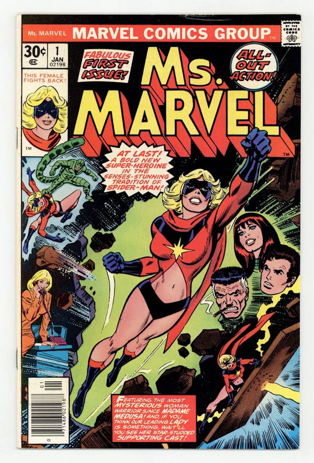 Ms. Marvel (1977 1st Series) 1 FN+ 6.5