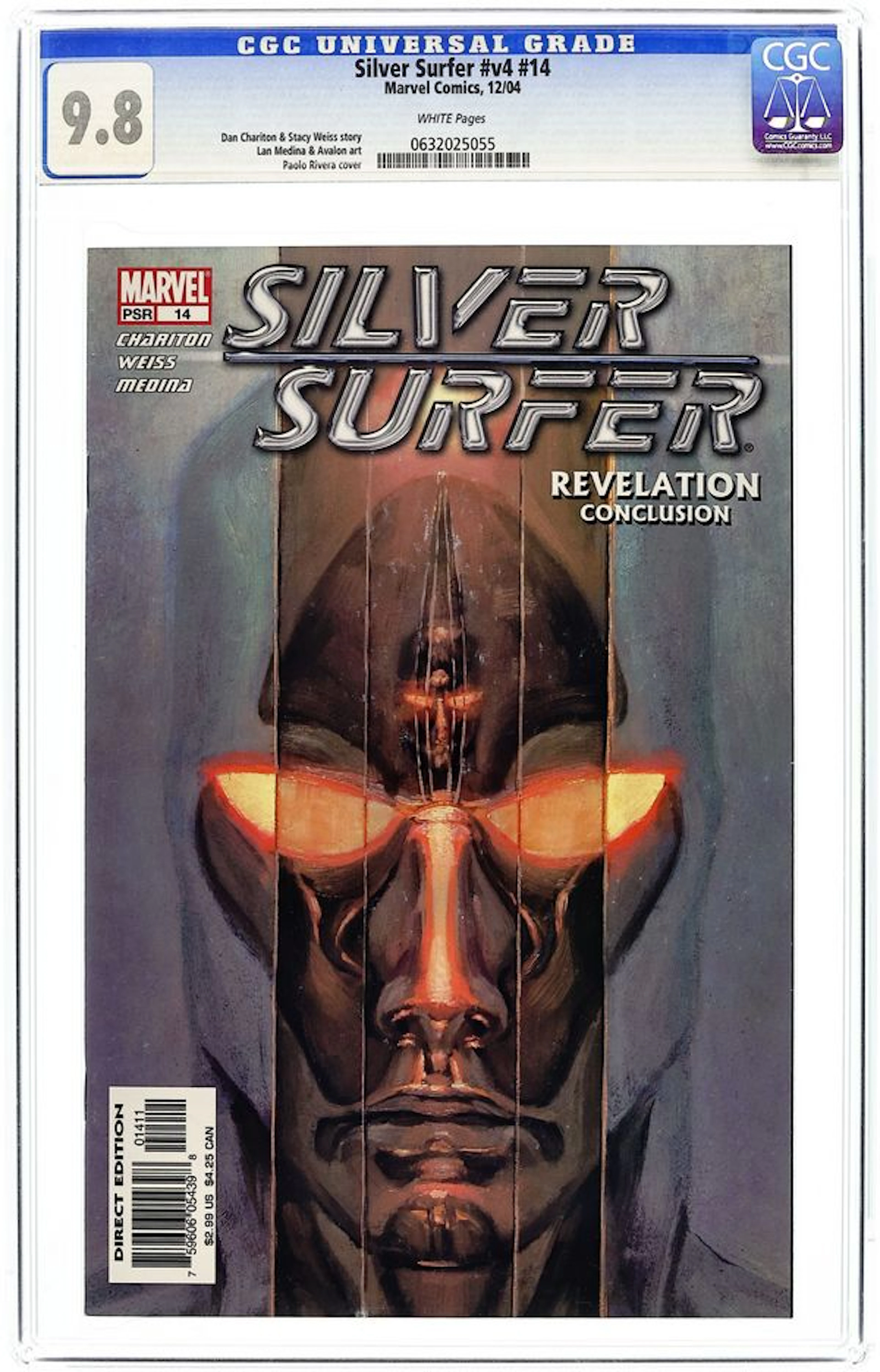 Silver Surfer (2003 3rd Series) 14 CGC 9.8