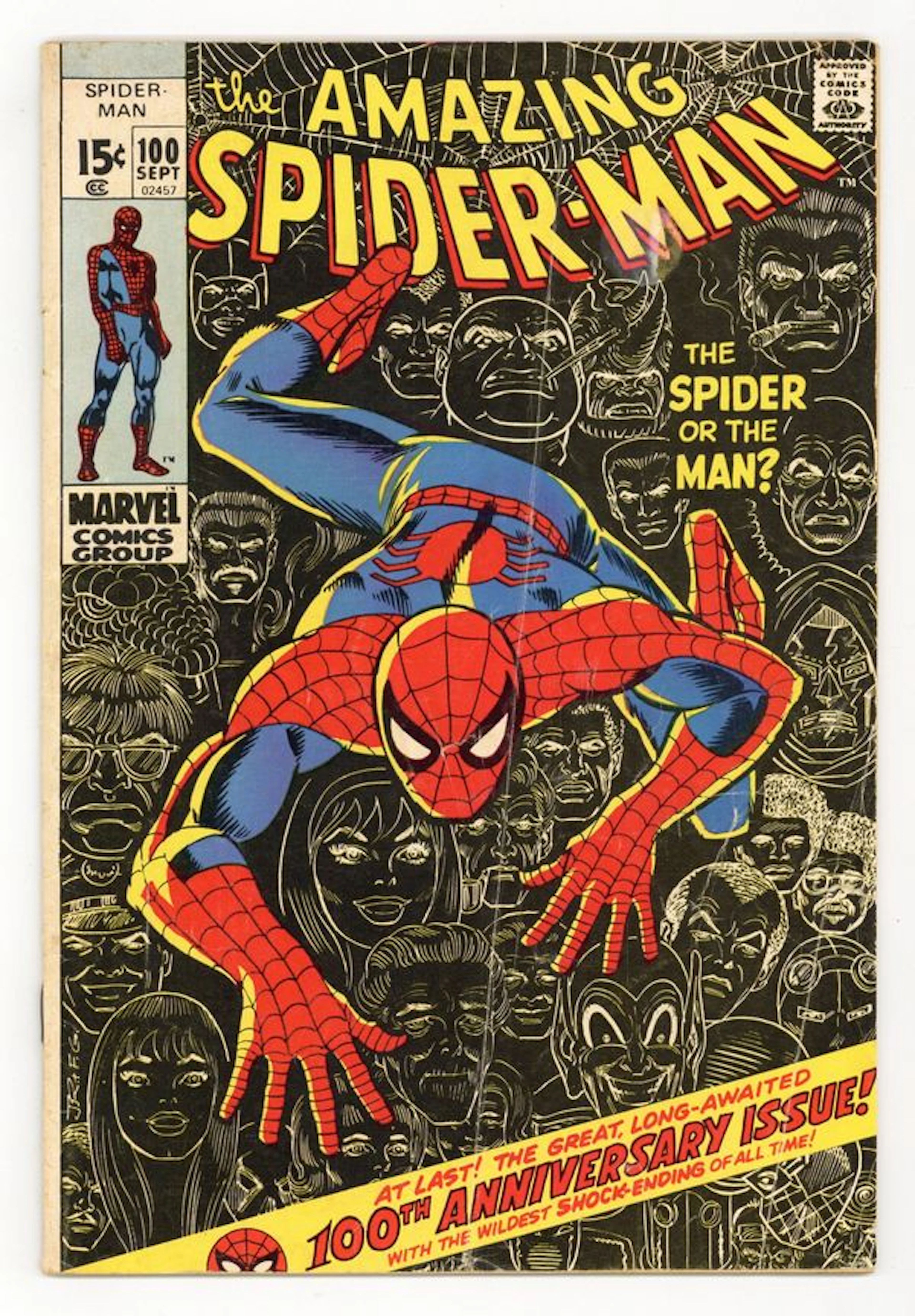Amazing Spider-Man (1963 1st Series) 100 GD/VG 3.0