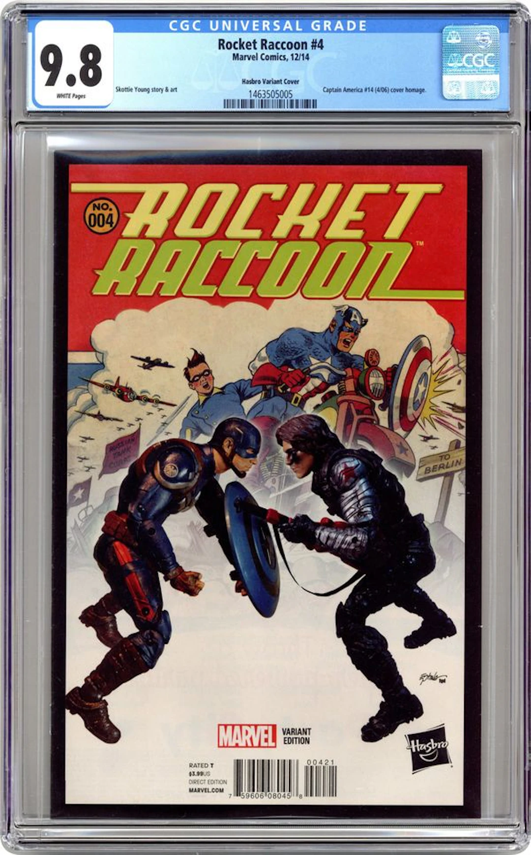 Rocket Raccoon (2014 2nd Series) 4C CGC 9.8
