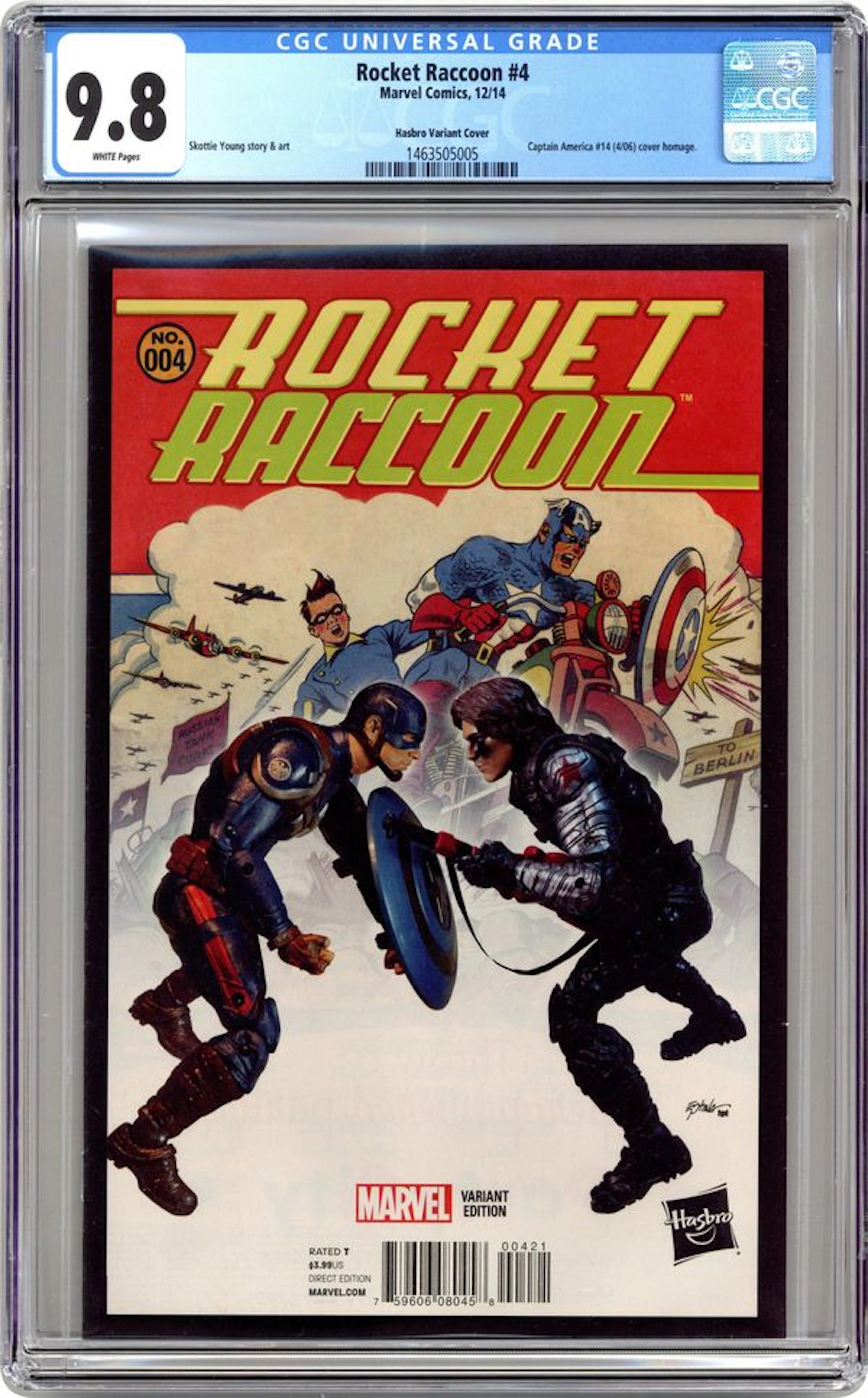 Rocket Raccoon (2014 2nd Series) 4C CGC 9.8