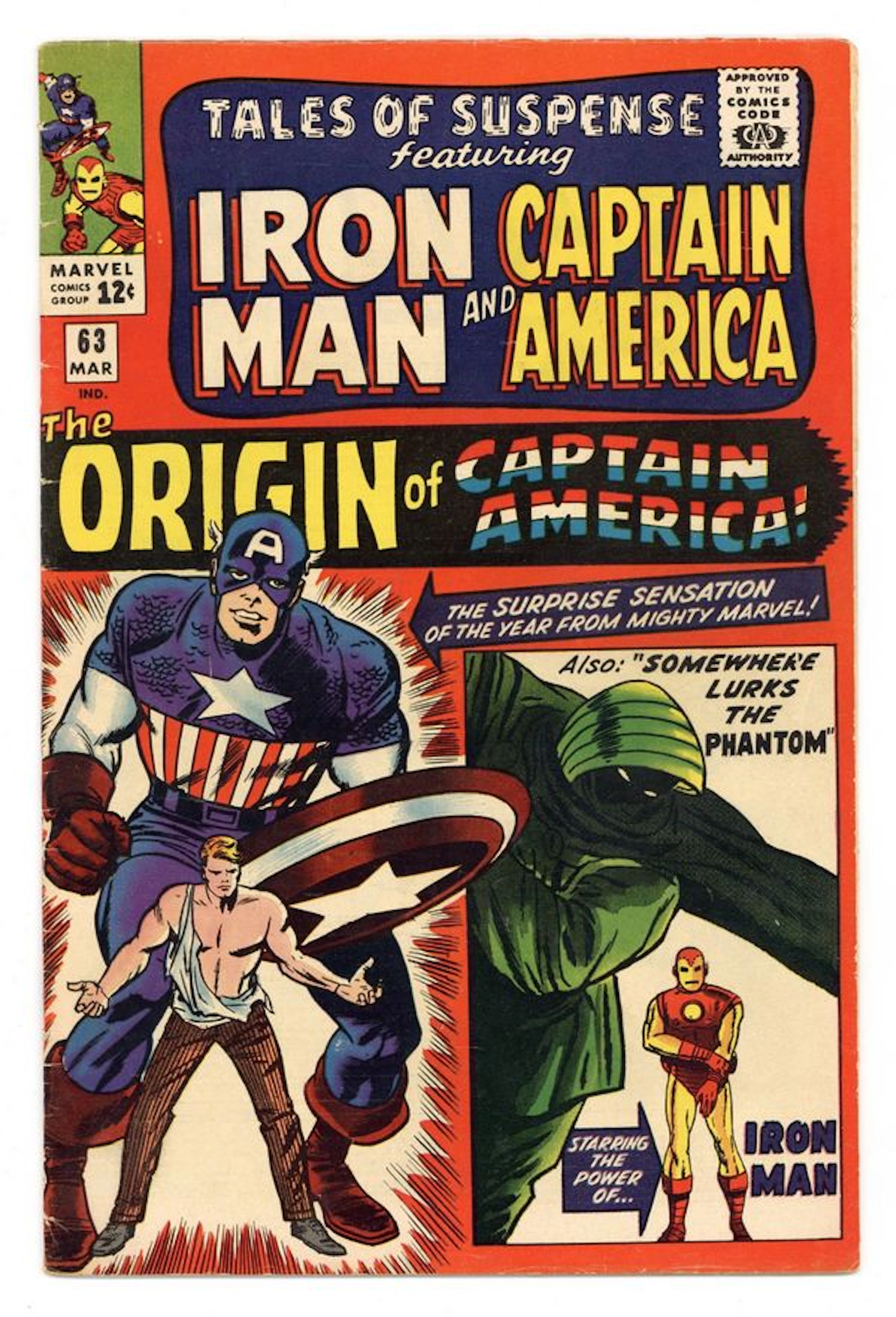 Tales of Suspense (1959) 63 VG+ 4.5