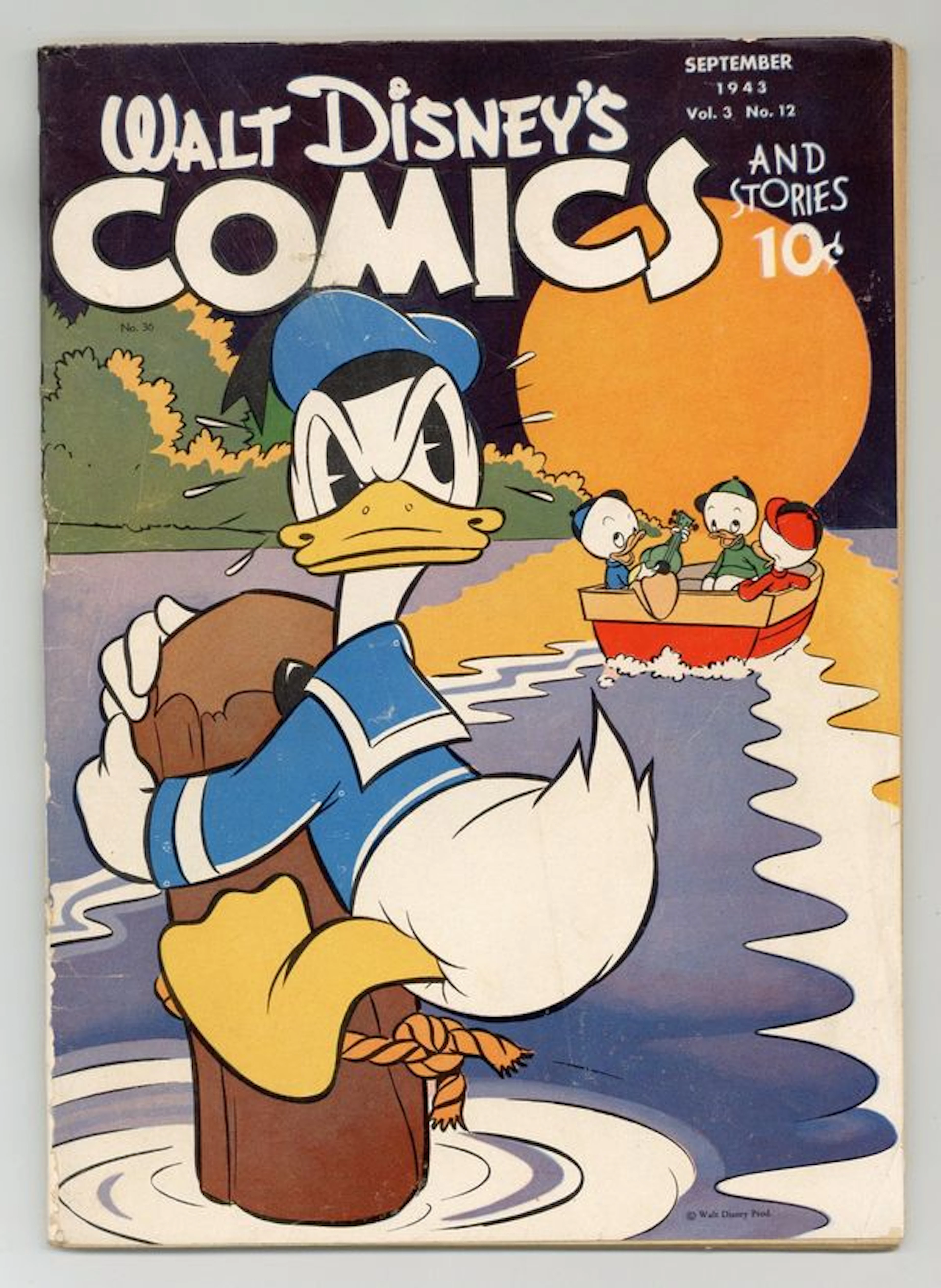 Walt Disney's Comics and Stories (1940 Dell/Gold Key/Gladstone) 36 FR 1.0 (R)