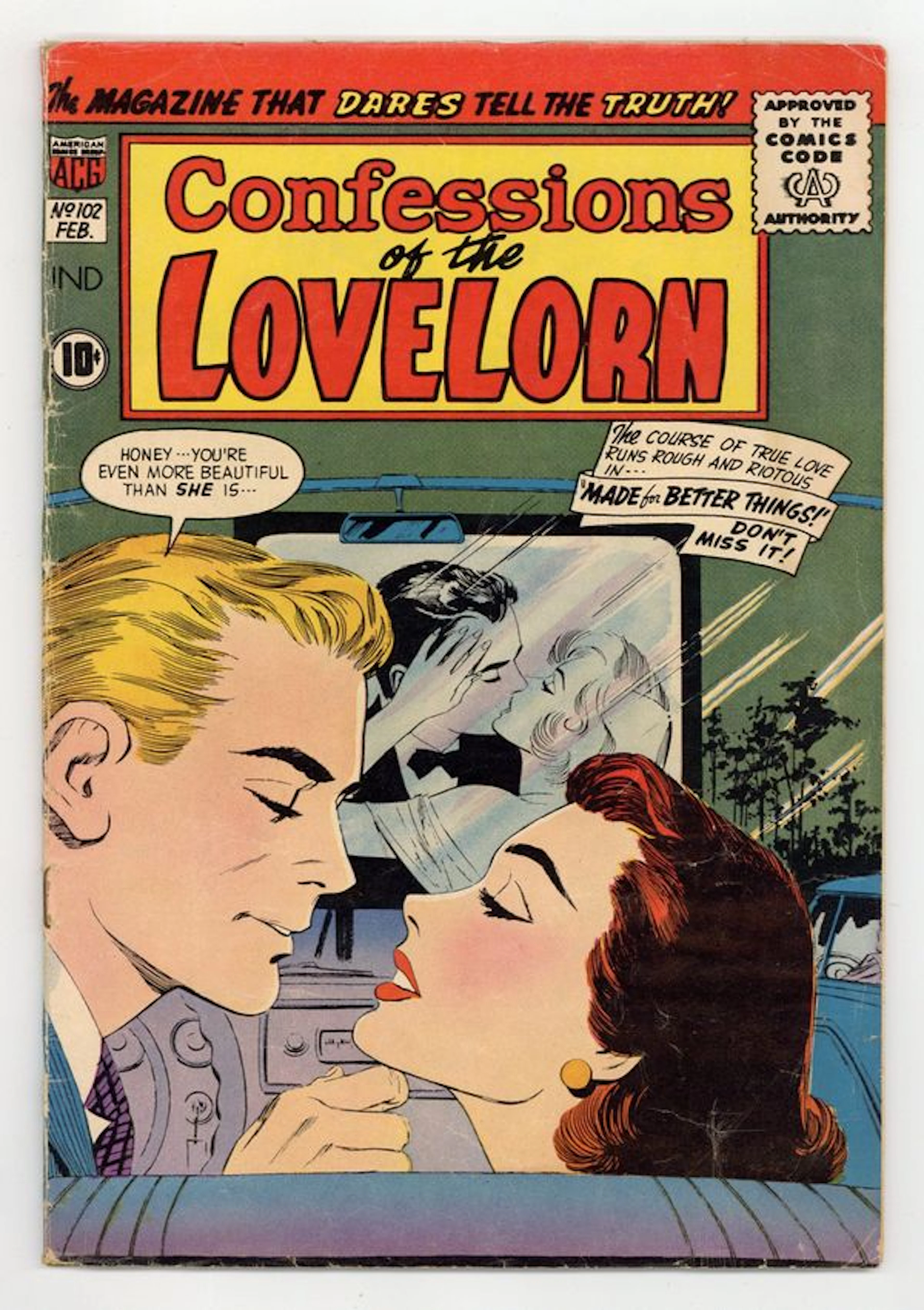 Confessions of the Lovelorn (1954) 102 GD+ 2.5