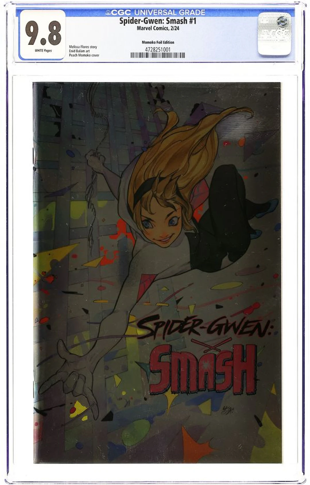 Spider-Gwen Smash (2024 Marvel) 1E CGC 9.8
