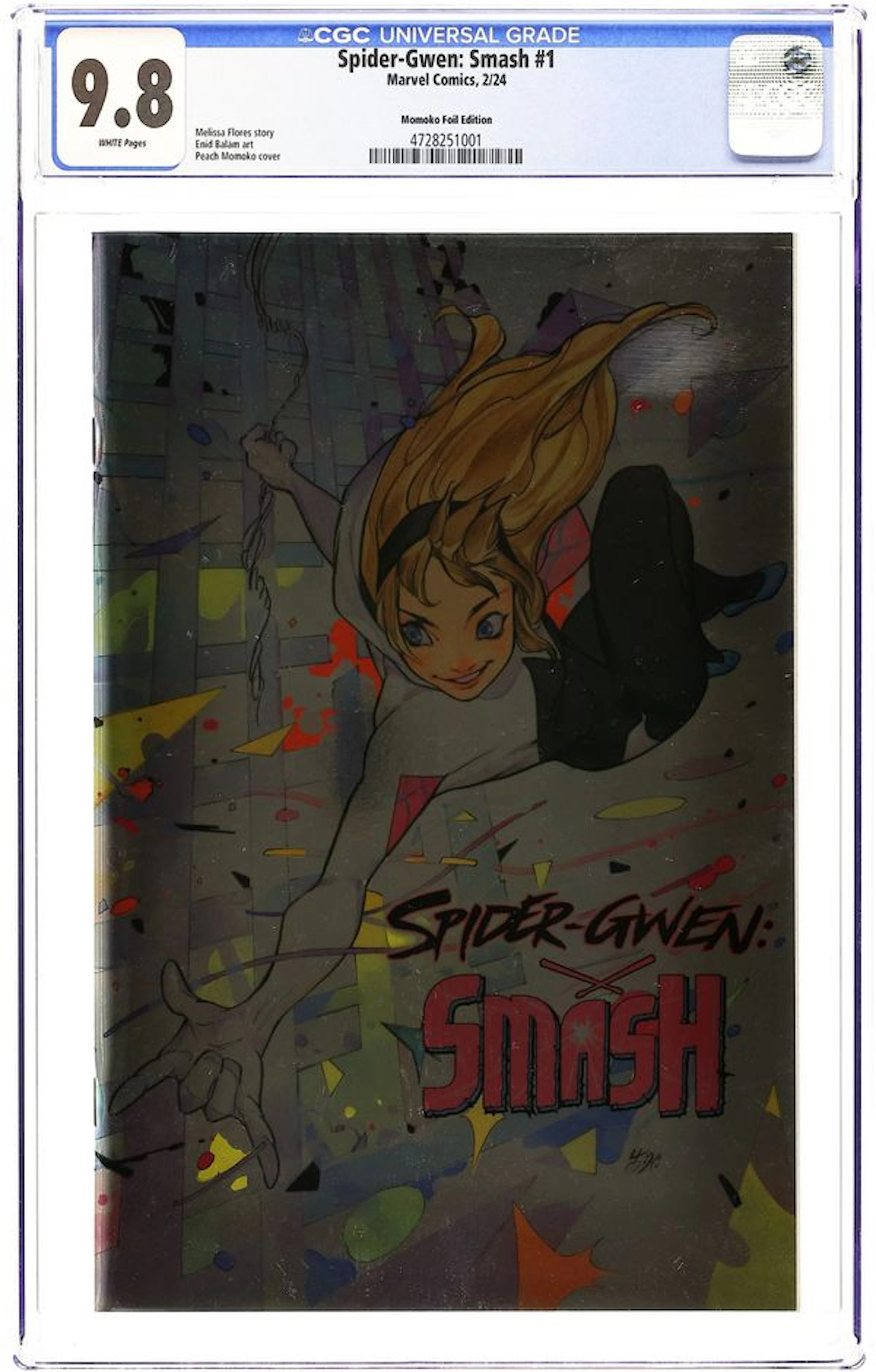 Spider-Gwen Smash (2024 Marvel) 1E CGC 9.8