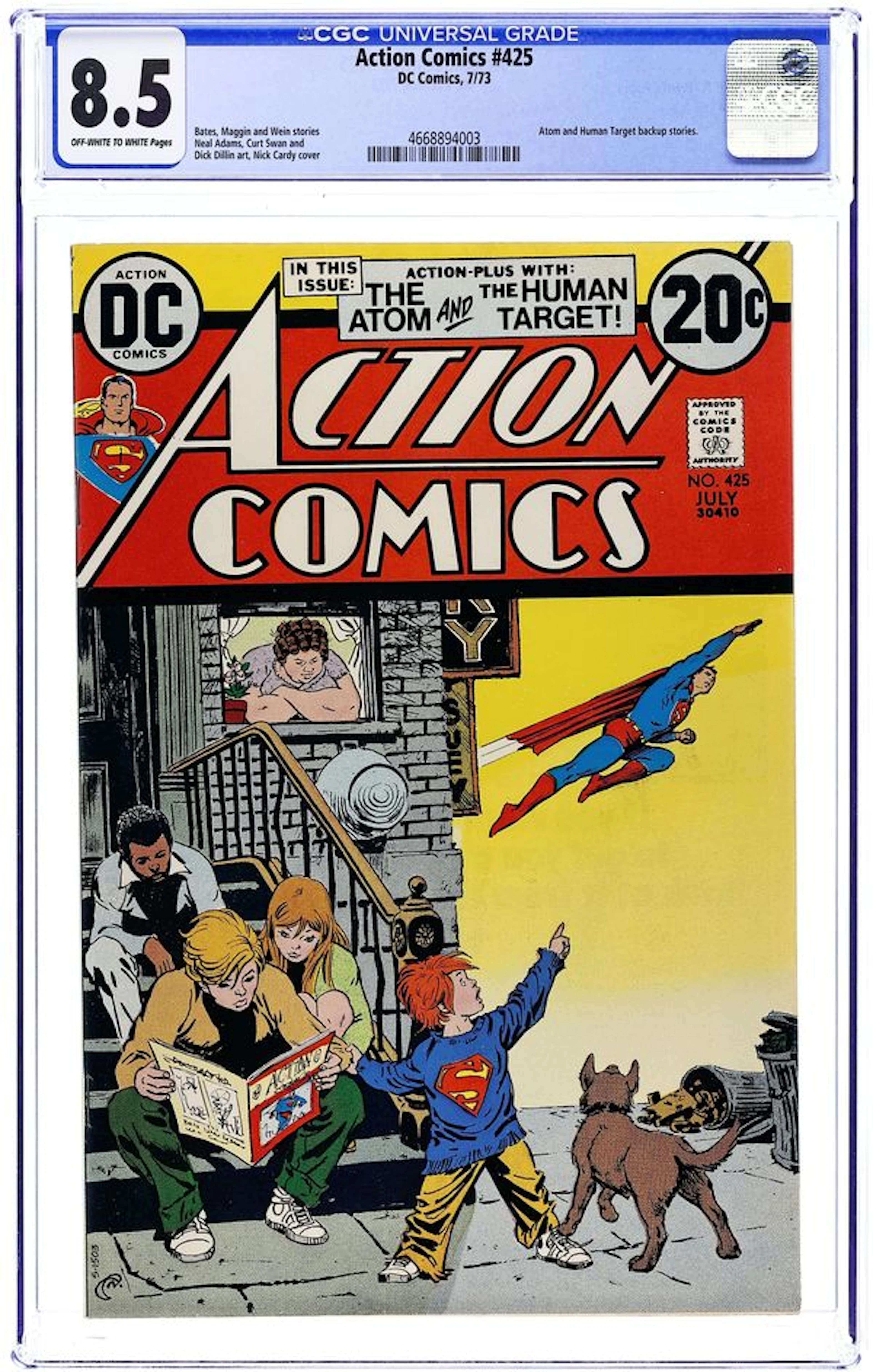 Action Comics (1938 DC) 425 CGC 8.5