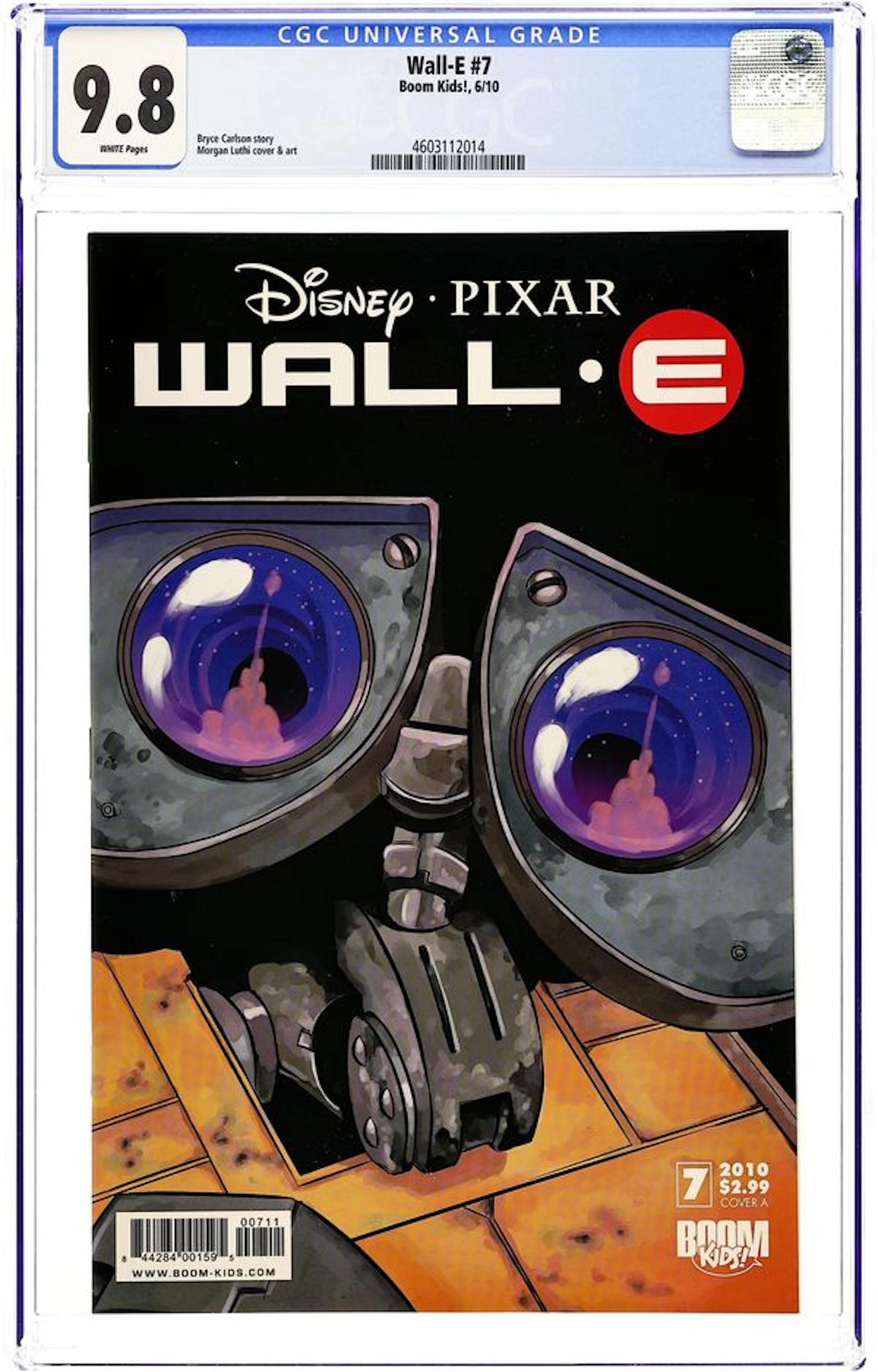 Wall-E (2009 Boom Studios) 7A CGC 9.8