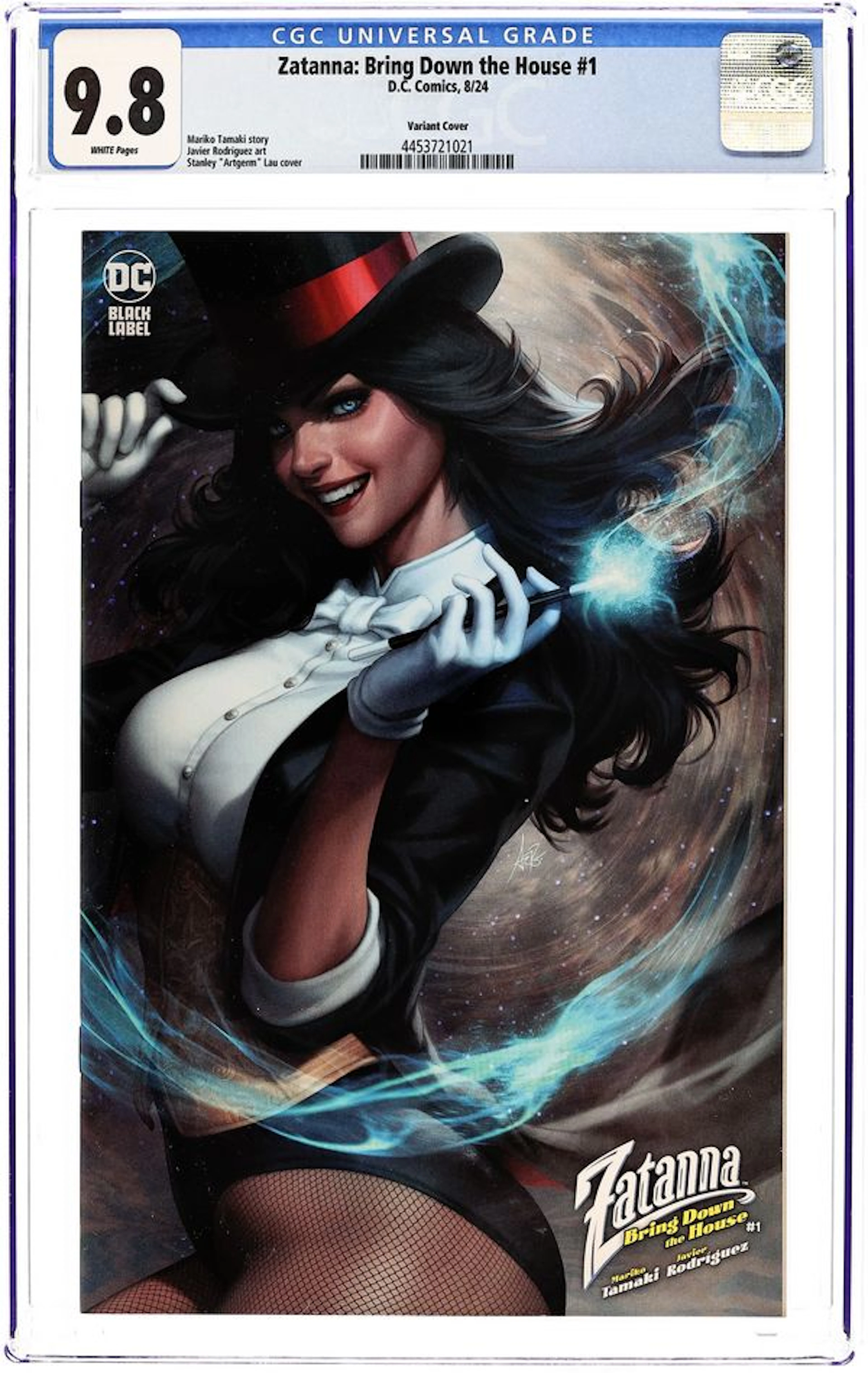 Zatanna Bring Down the House (2024 DC) 1B CGC 9.8