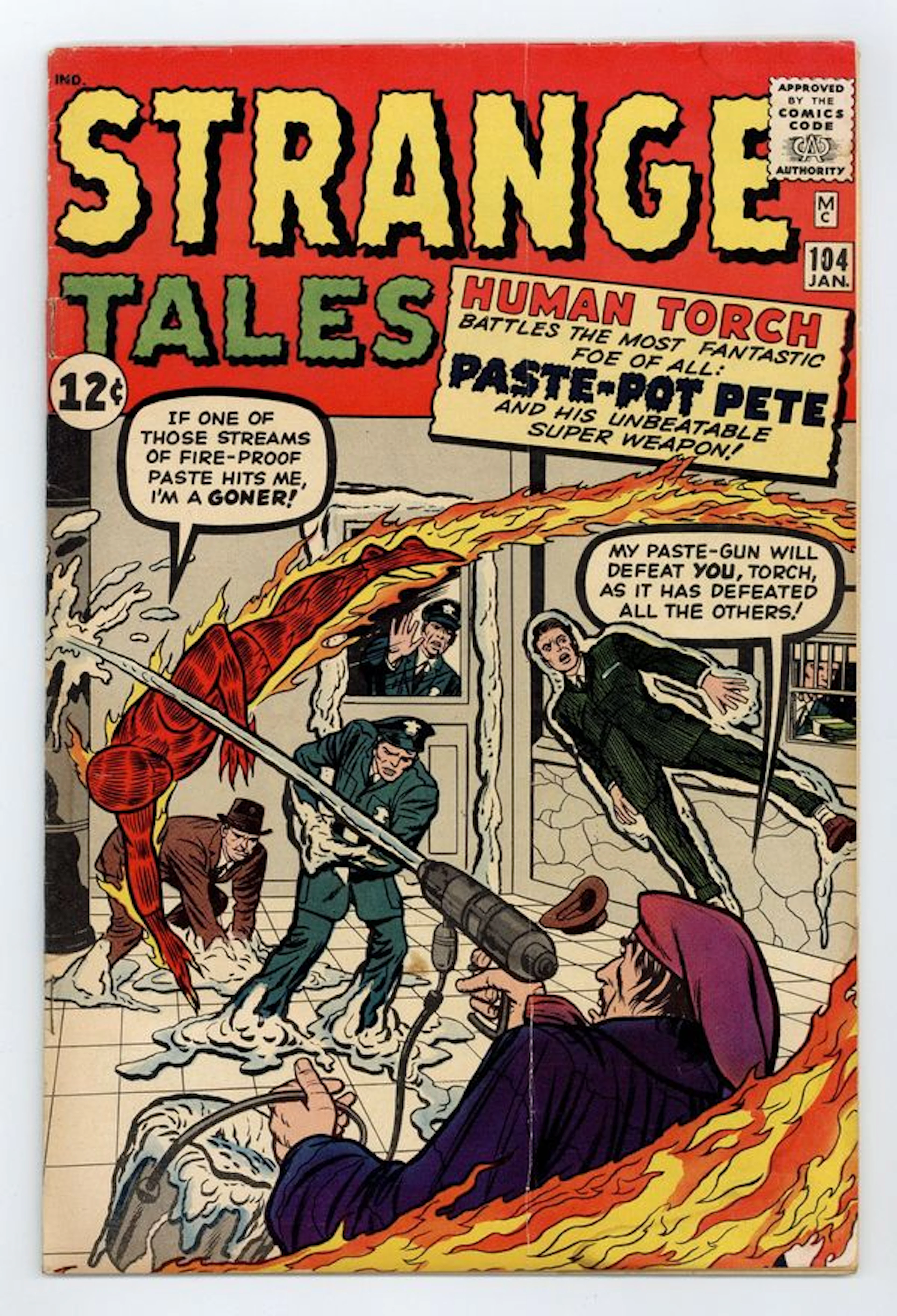 Strange Tales (1951 1st Series) 104 GD+ 2.5