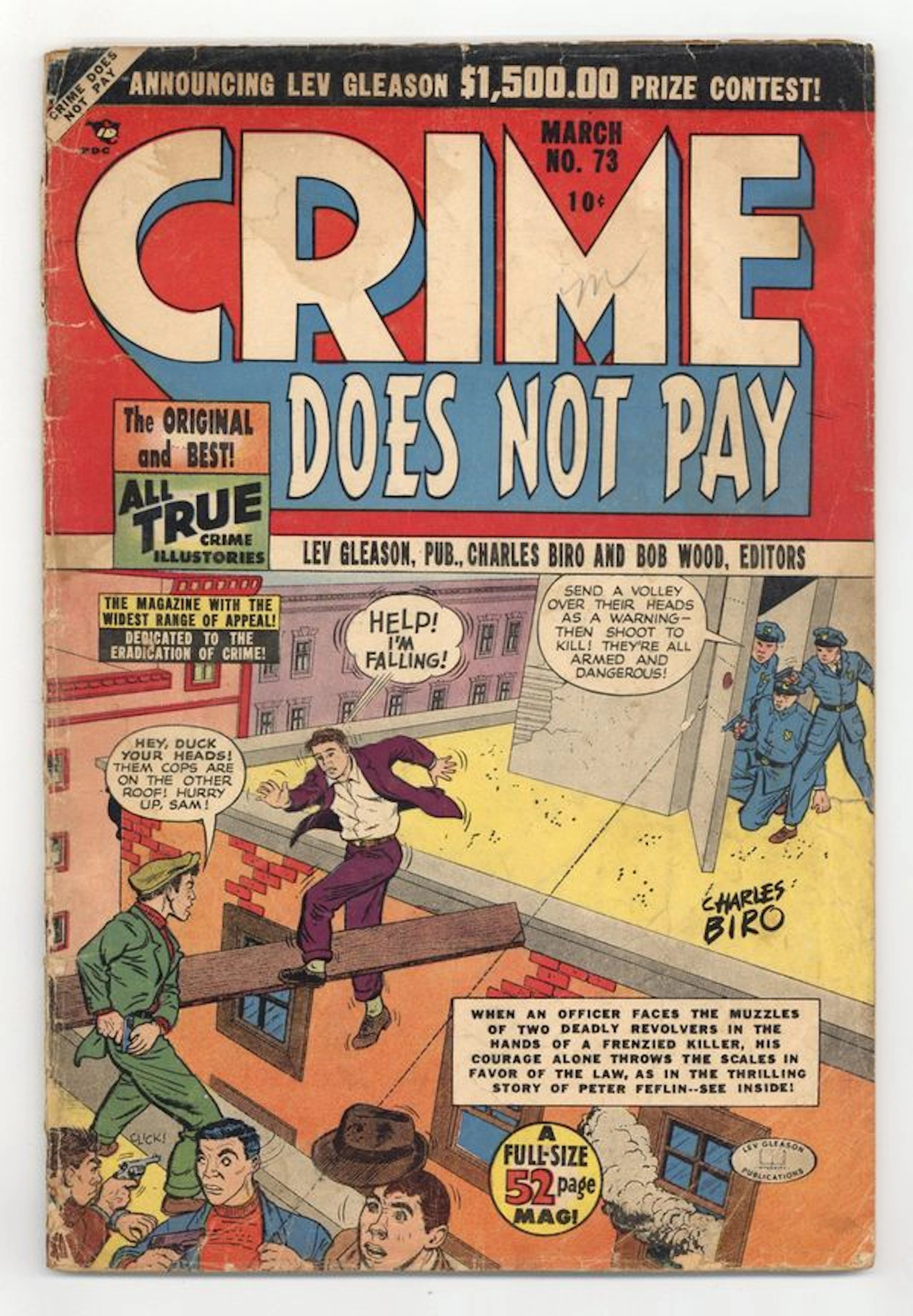 Crime Does Not Pay (1942-1955 Lev Gleason) 73 FR/GD 1.5 (R)