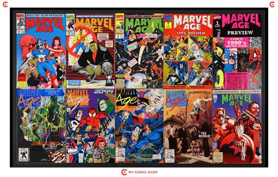 Marvel Age Lot of 18