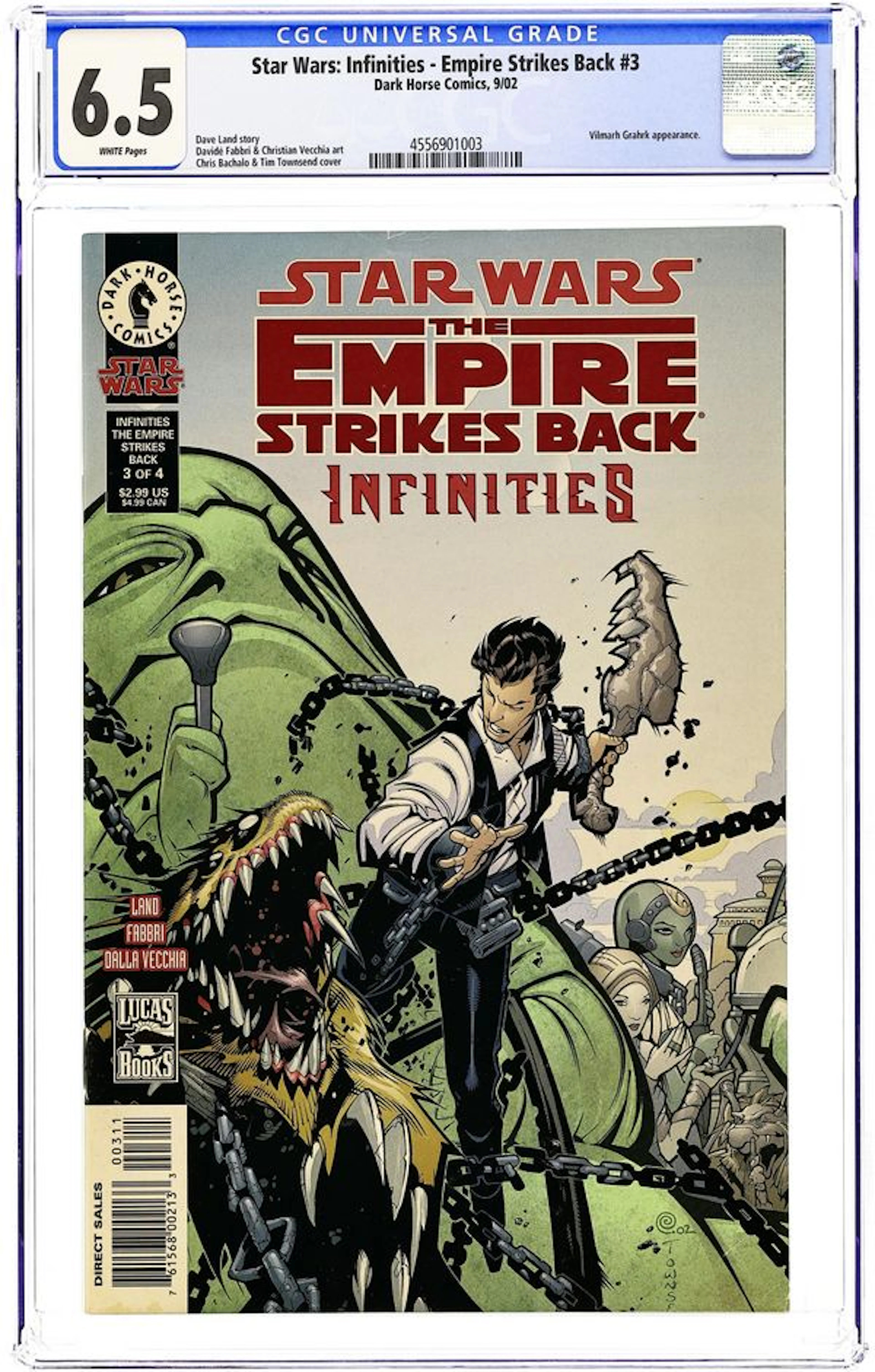 Star Wars Infinities The Empire Strikes Back (2002) 3 CGC 6.5