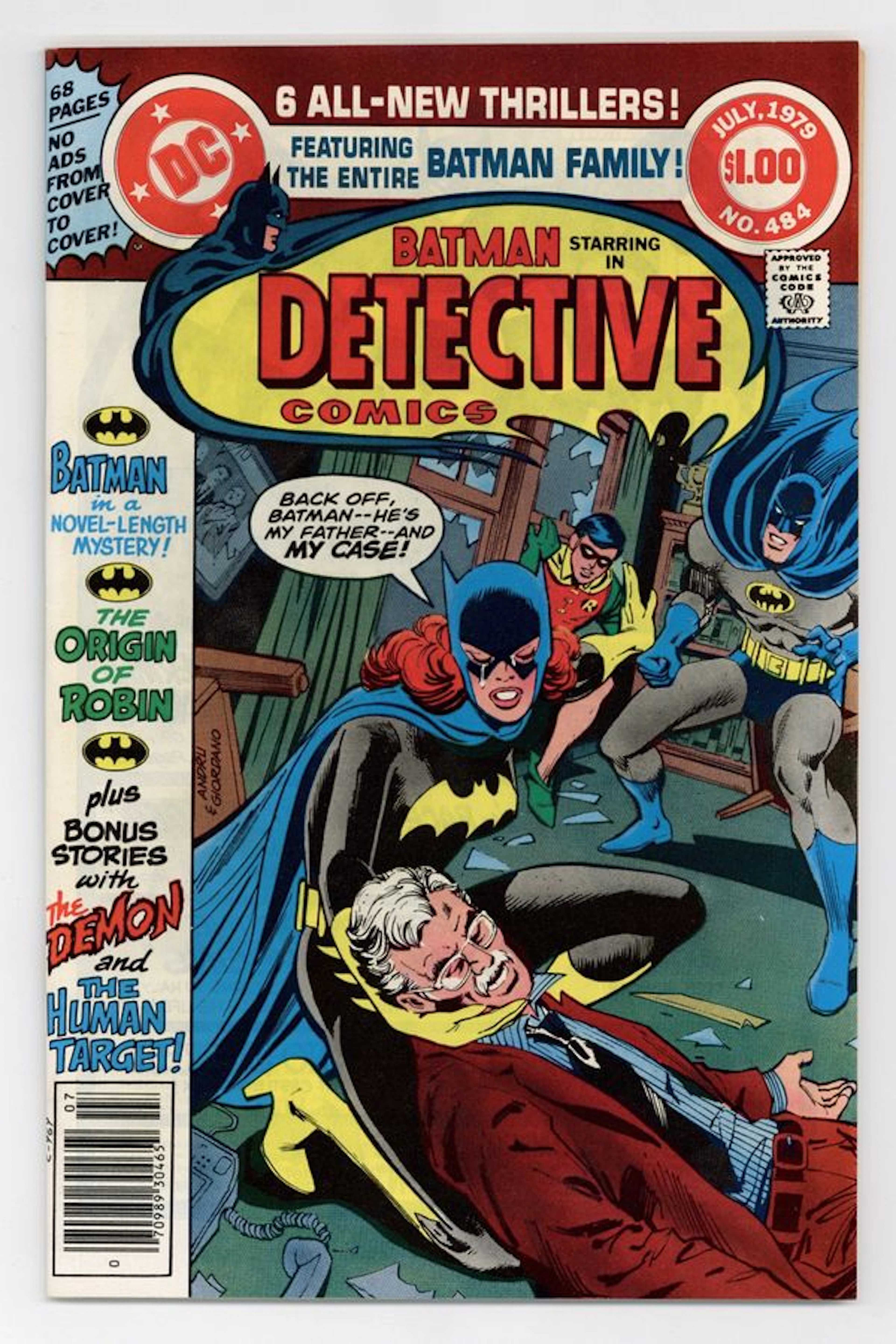 Detective Comics (1937 1st Series) 484 FN/VF 7.0