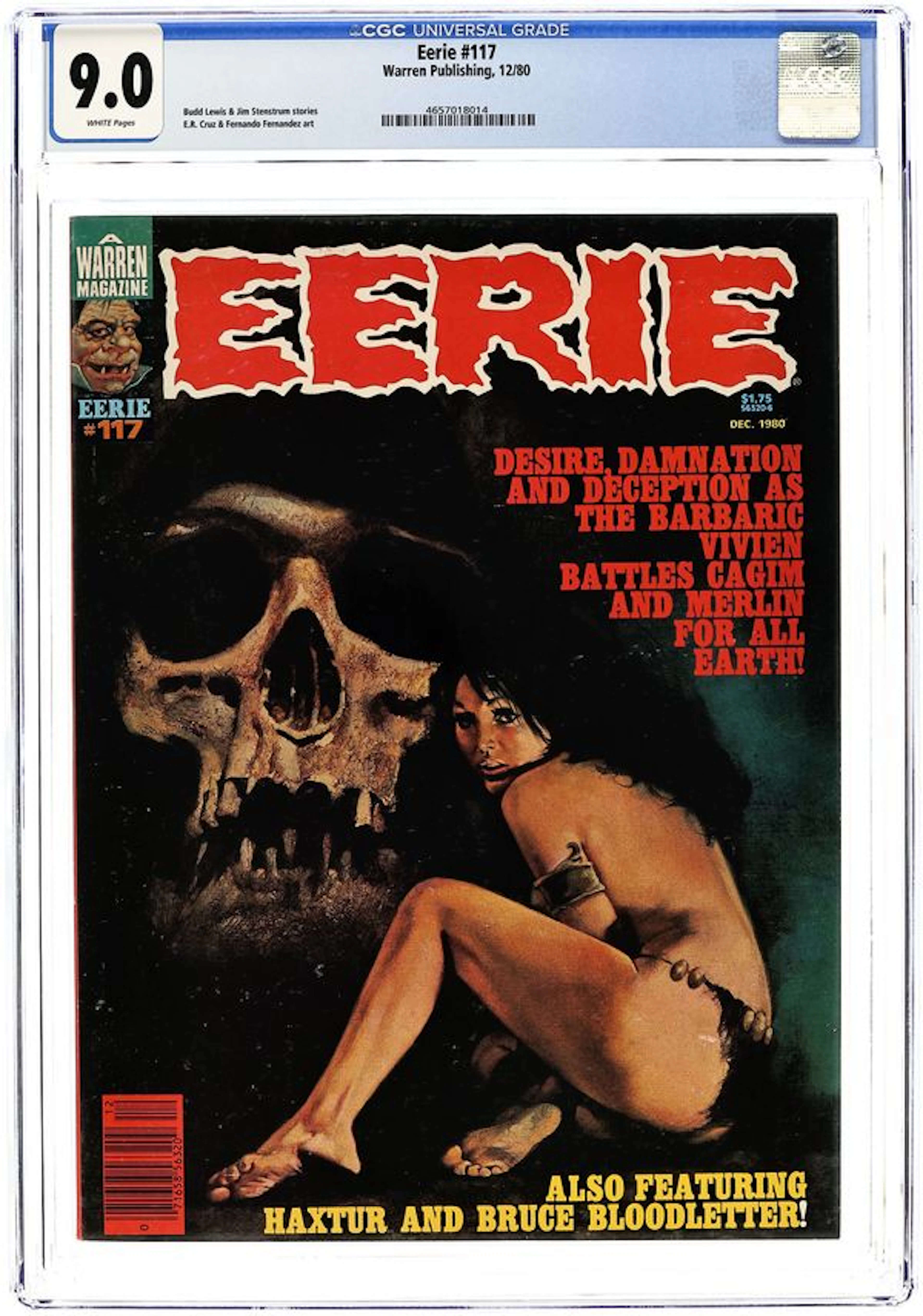 Eerie (1966 Warren Magazine) 117 CGC 9.0