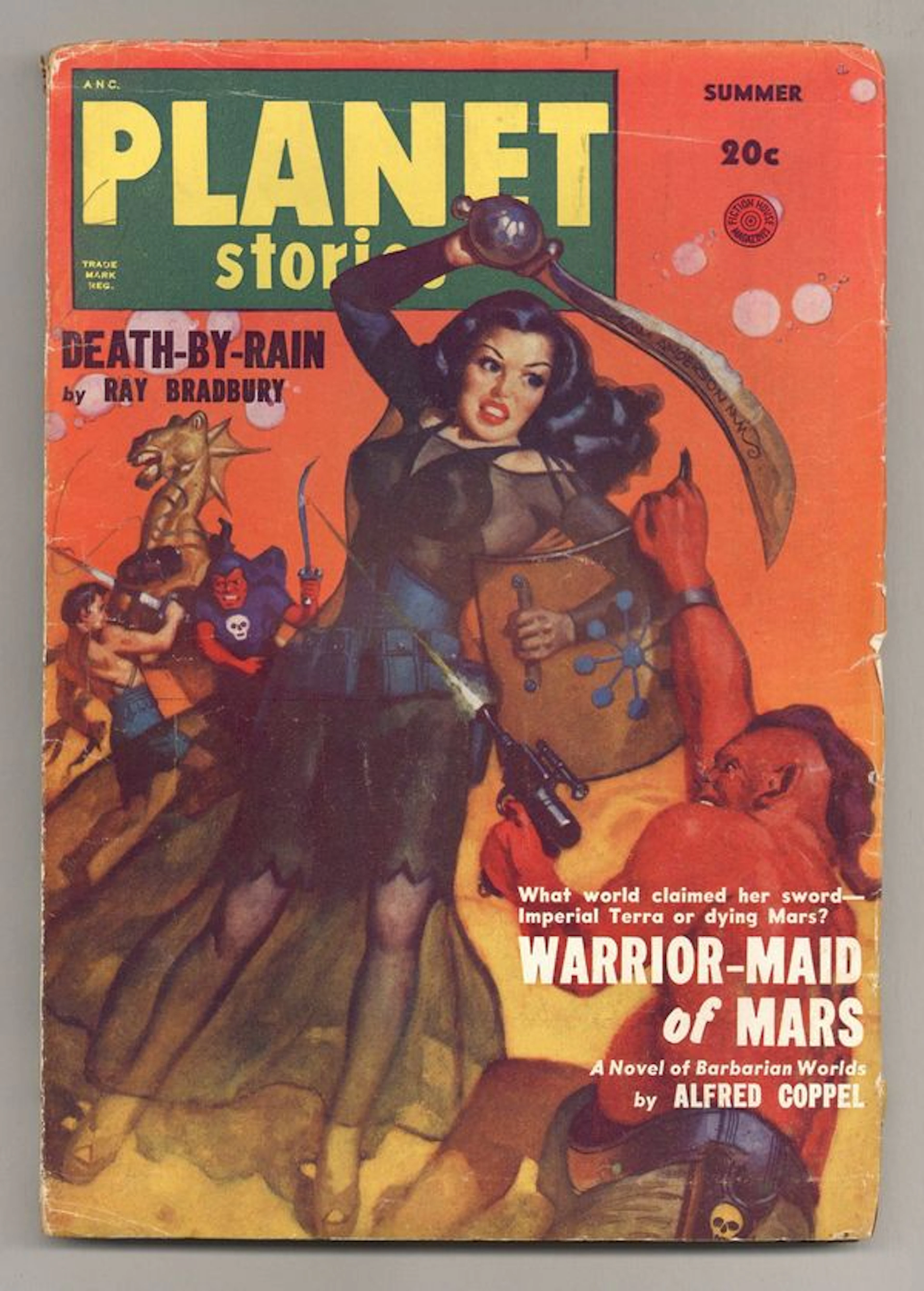 Planet Stories (1939-1955 Fiction House) Pulp Vol. 4 #7 VG 4.0
