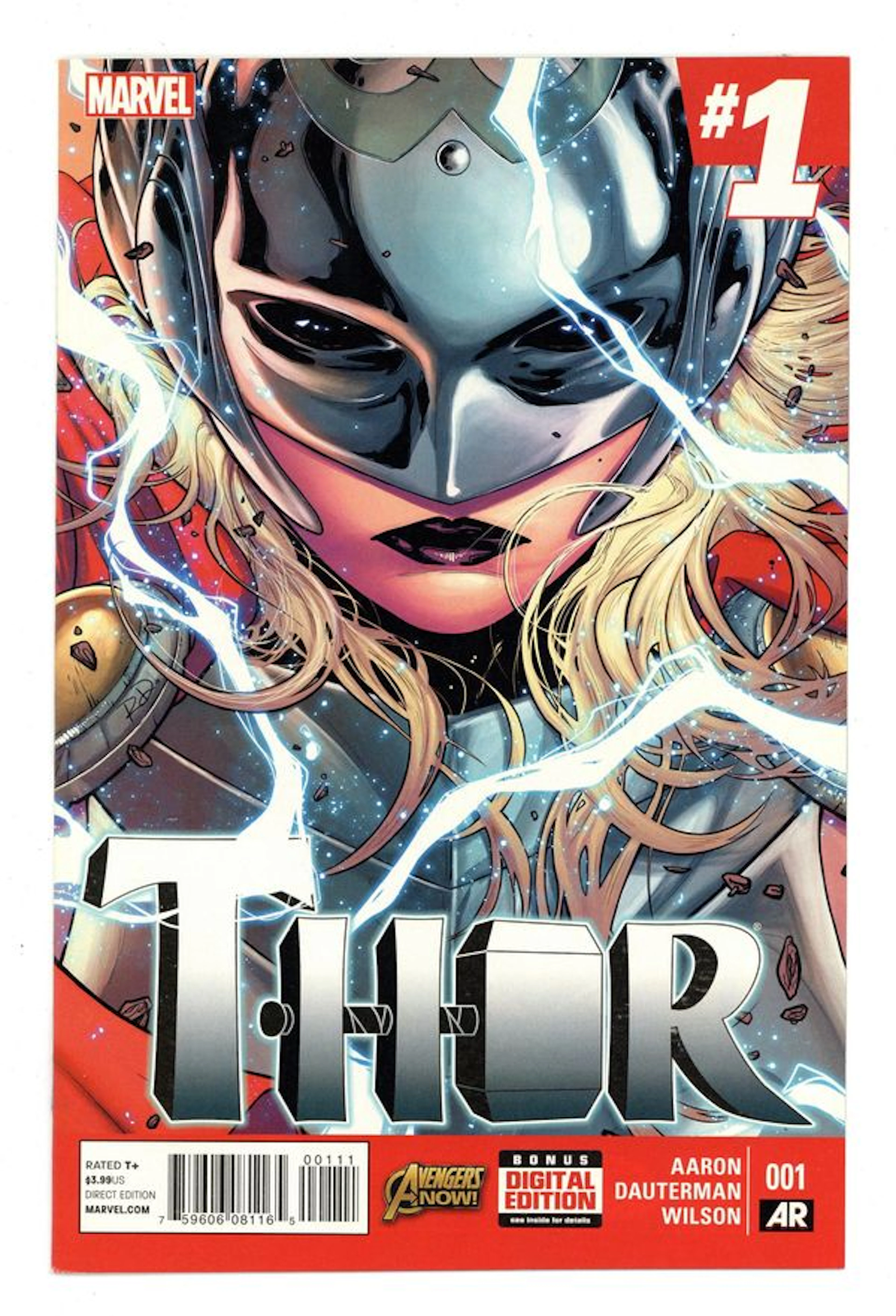 Thor (2014 Marvel 4th Series) 1A VF+ 8.5