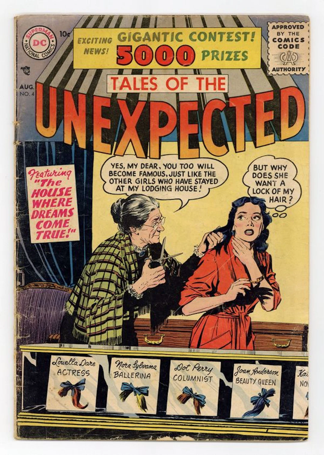 Unexpected (1956 DC) (Tales of ...) 4 FR/GD 1.5 (R)