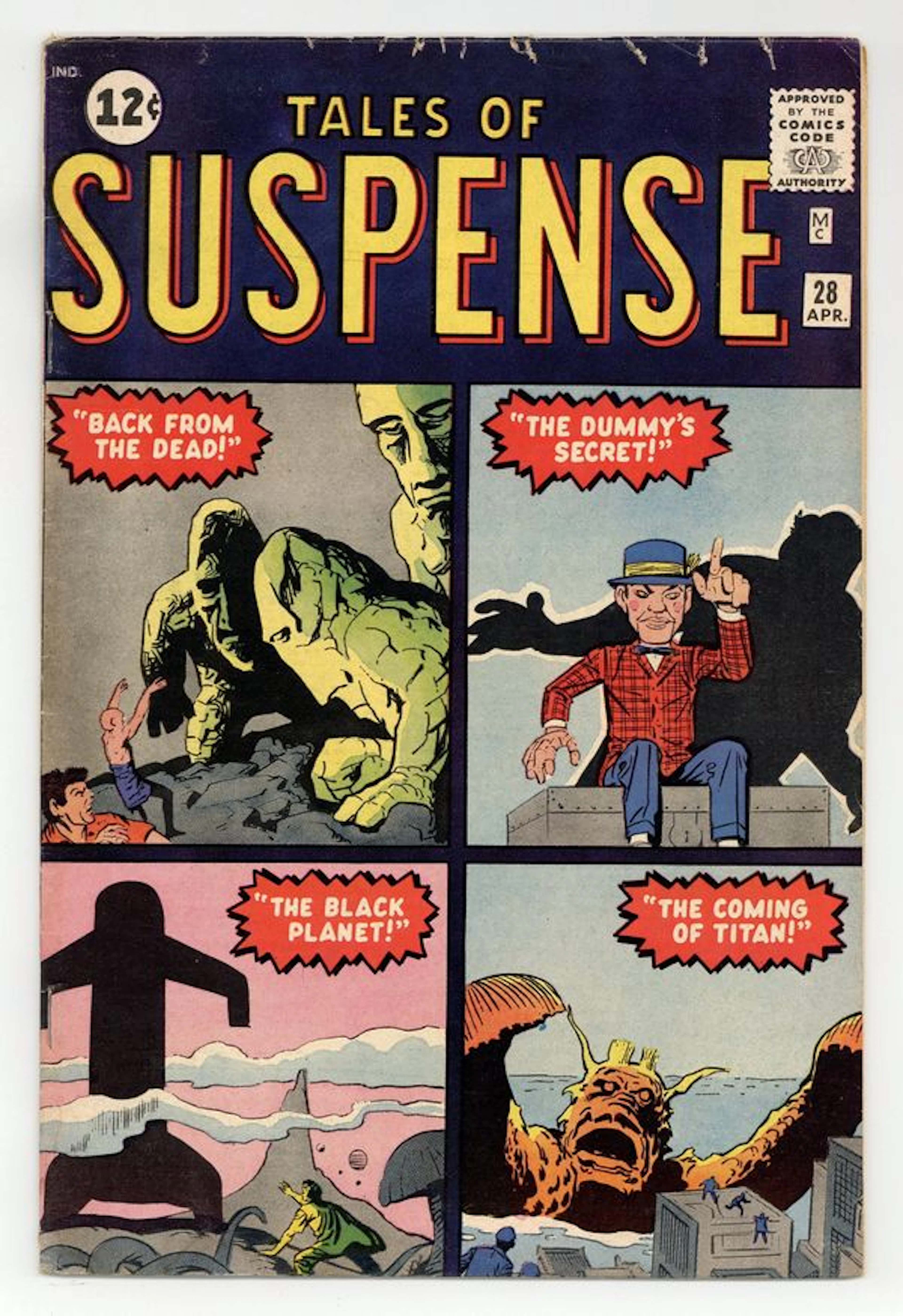 Tales of Suspense (1959) 28 VG- 3.5