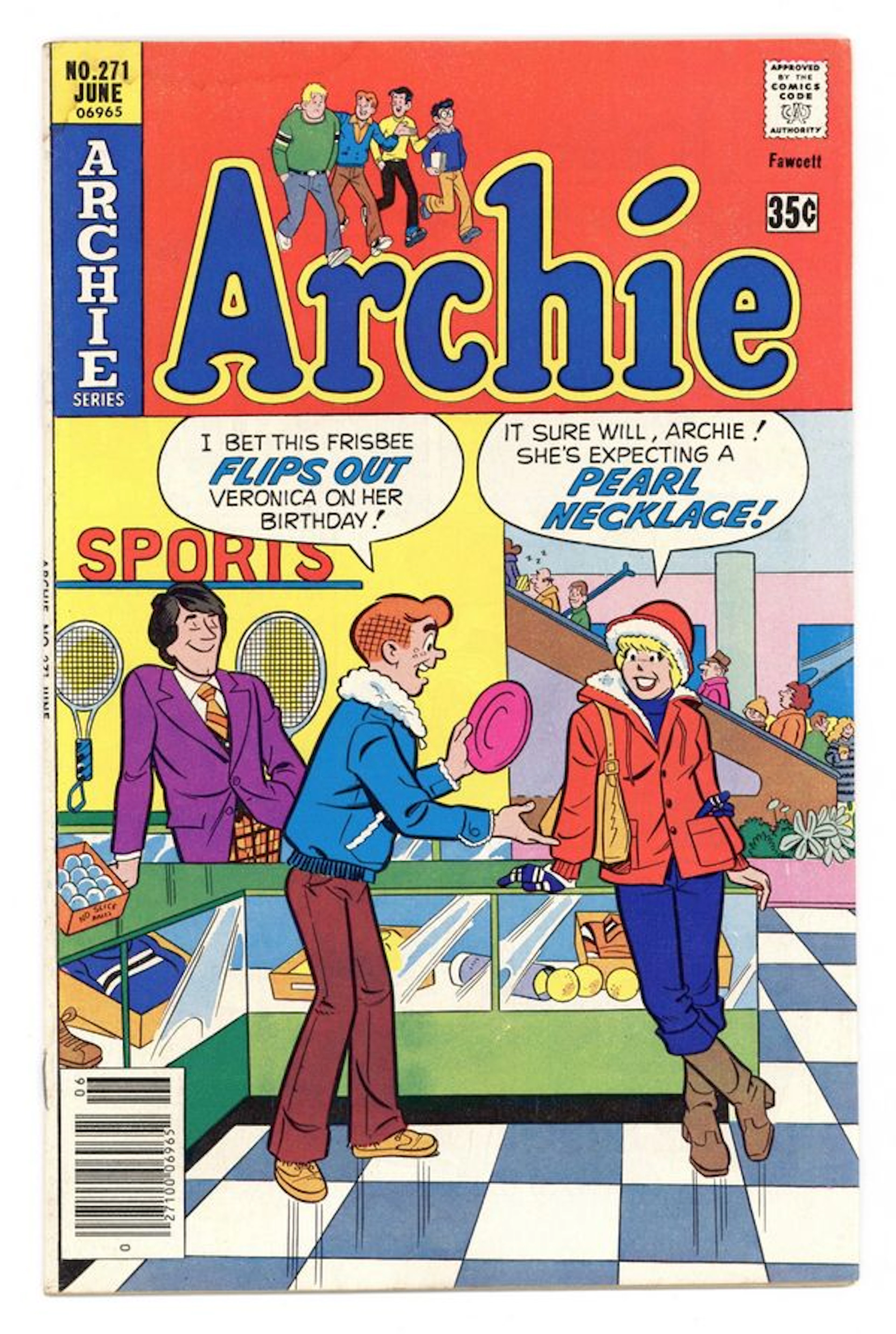Archie (1943 Archie Comics) 271 VG- 3.5