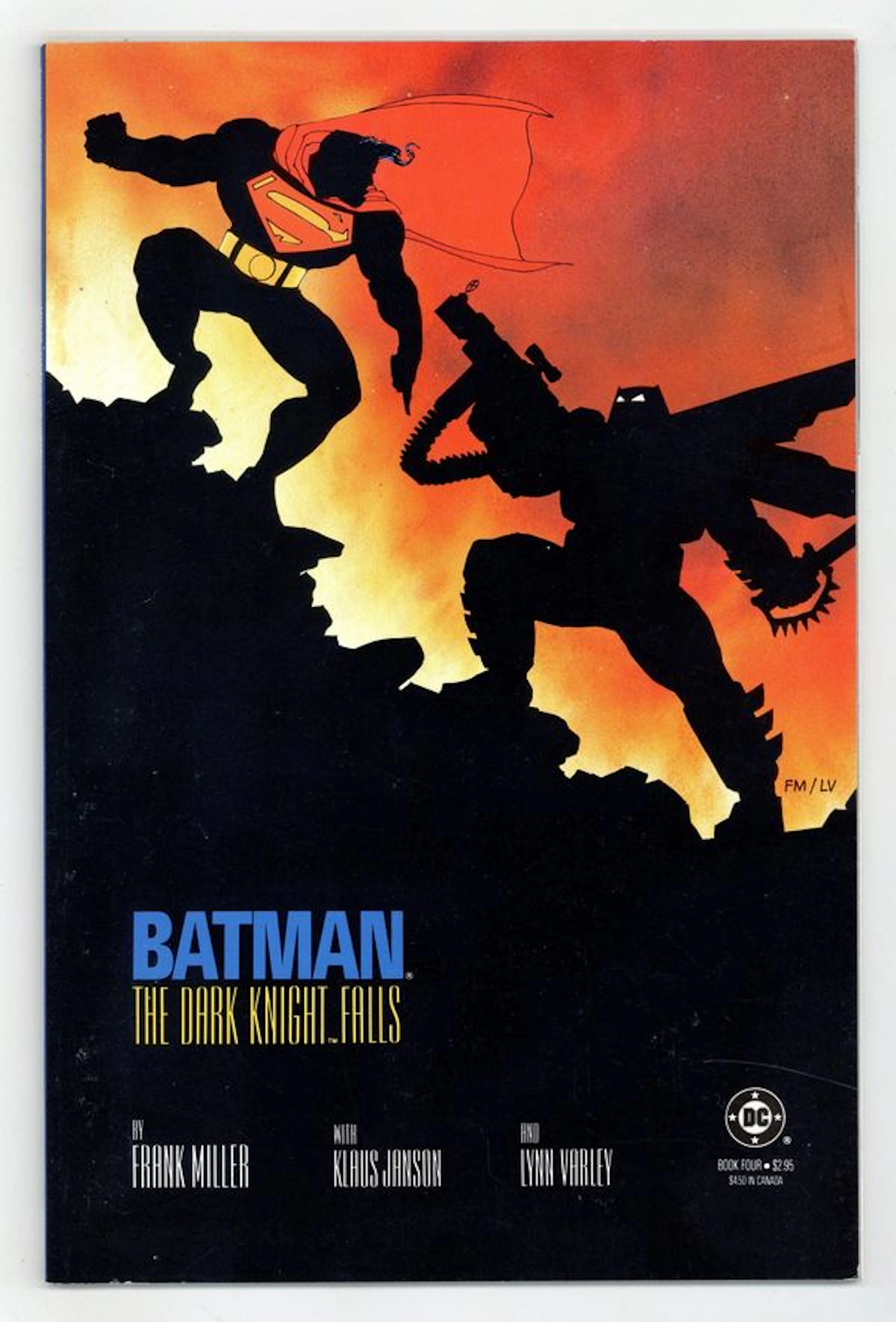 Batman The Dark Knight Returns (1986) 4-1ST FN 6.0