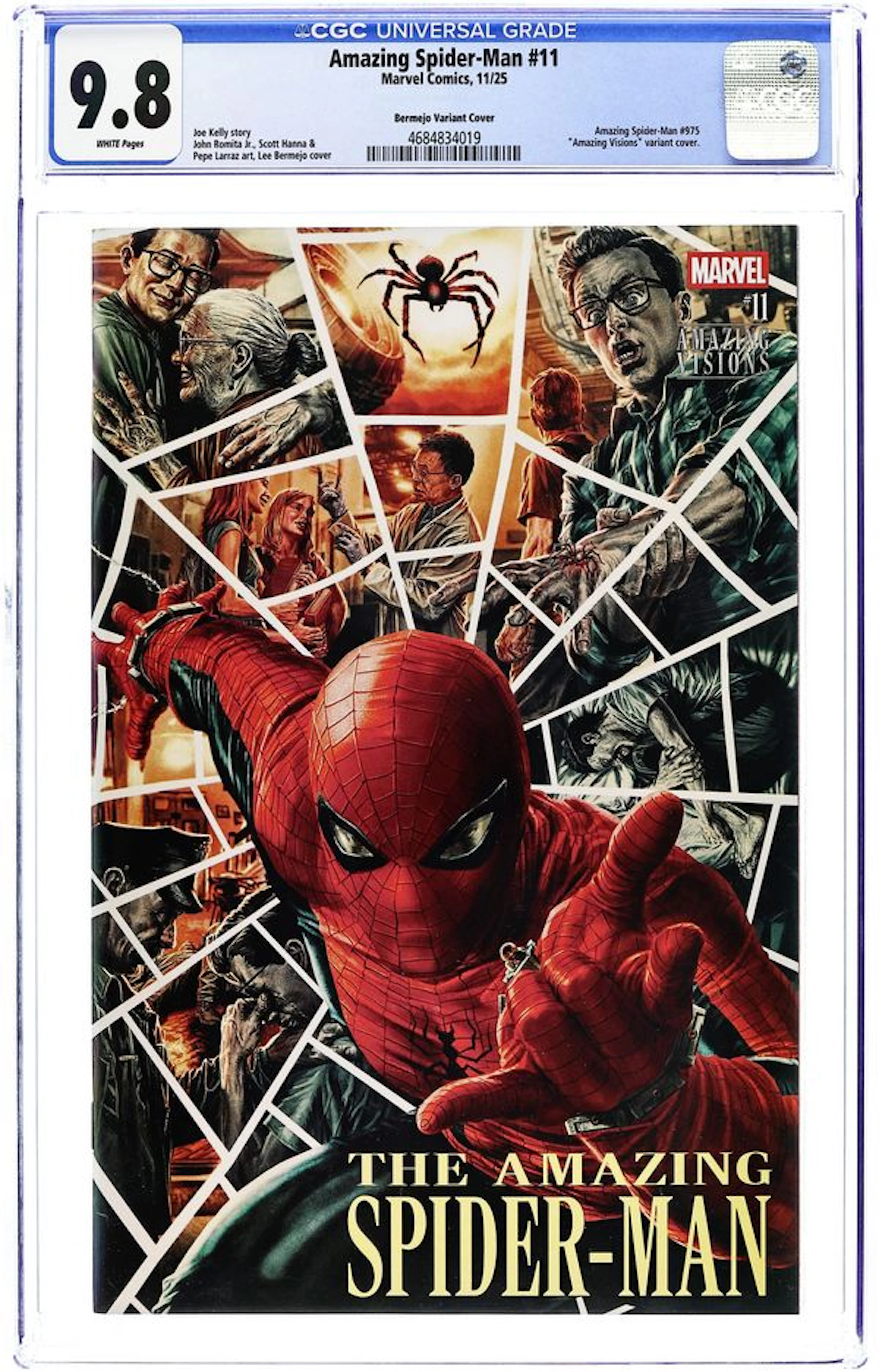 Amazing Spider-Man (2025 8th Series) 11H CGC 9.8