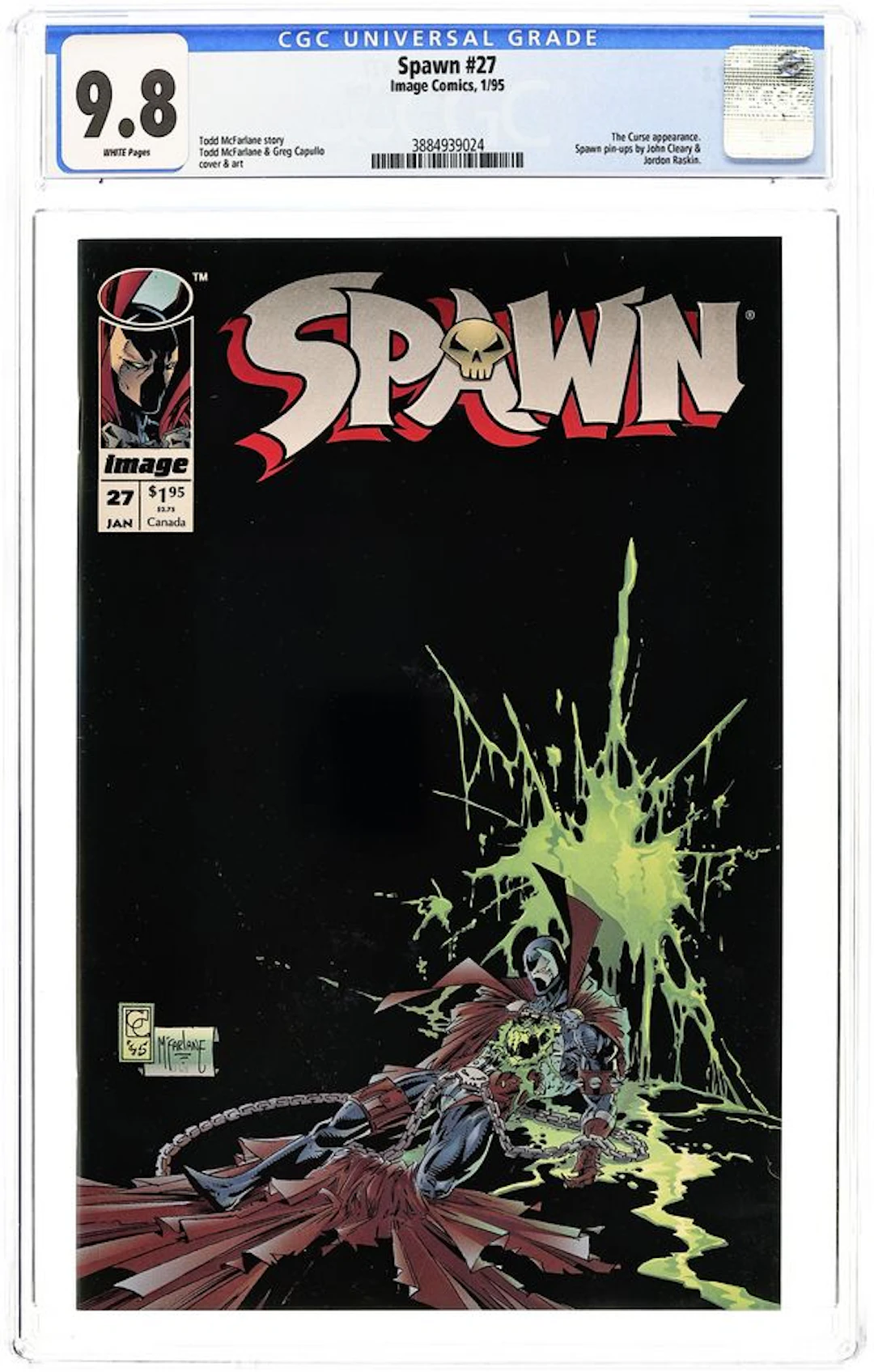 Spawn (1992 Image) 27D CGC 9.8