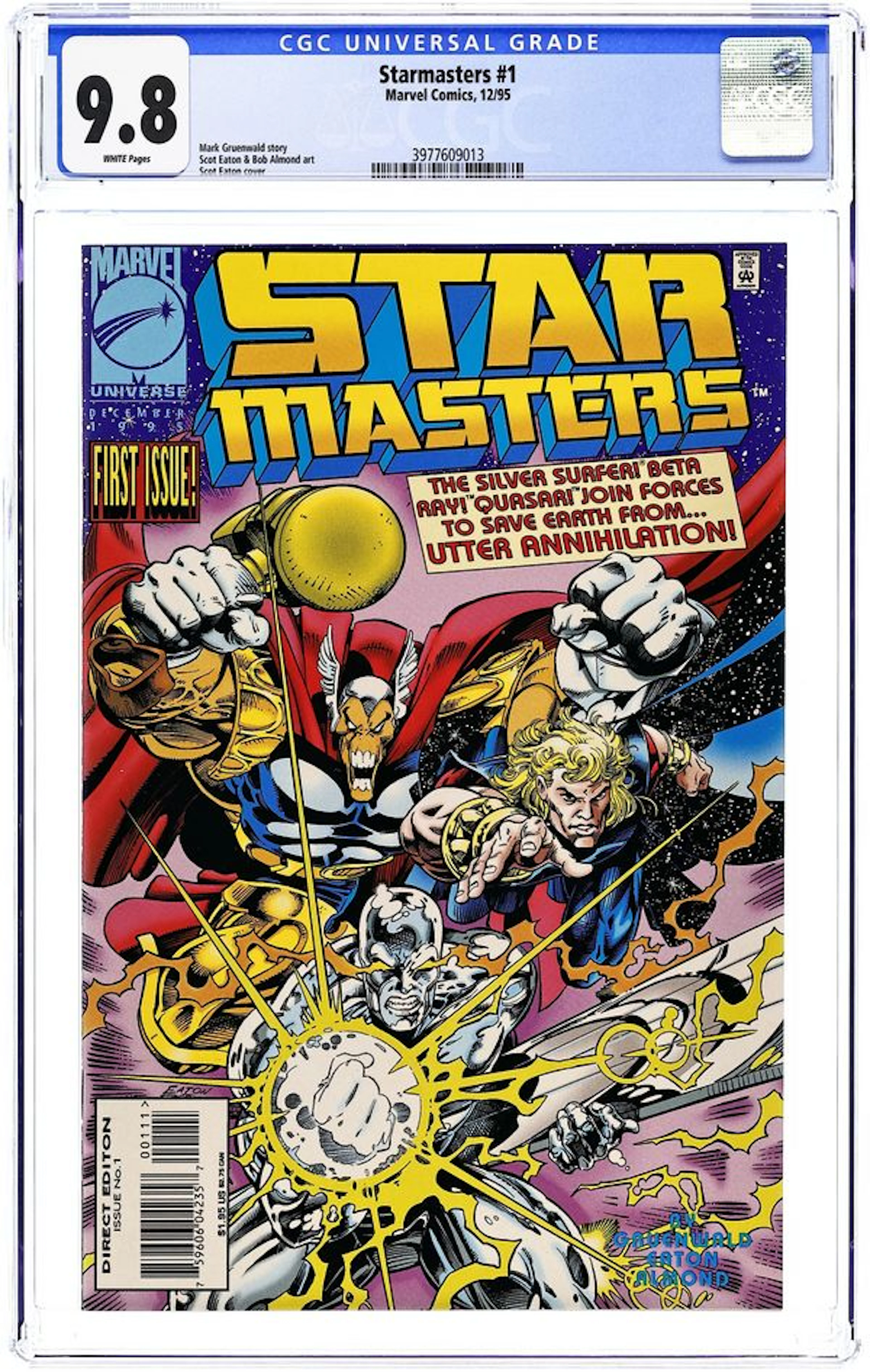 Starmasters (1995 Marvel) 1 CGC 9.8
