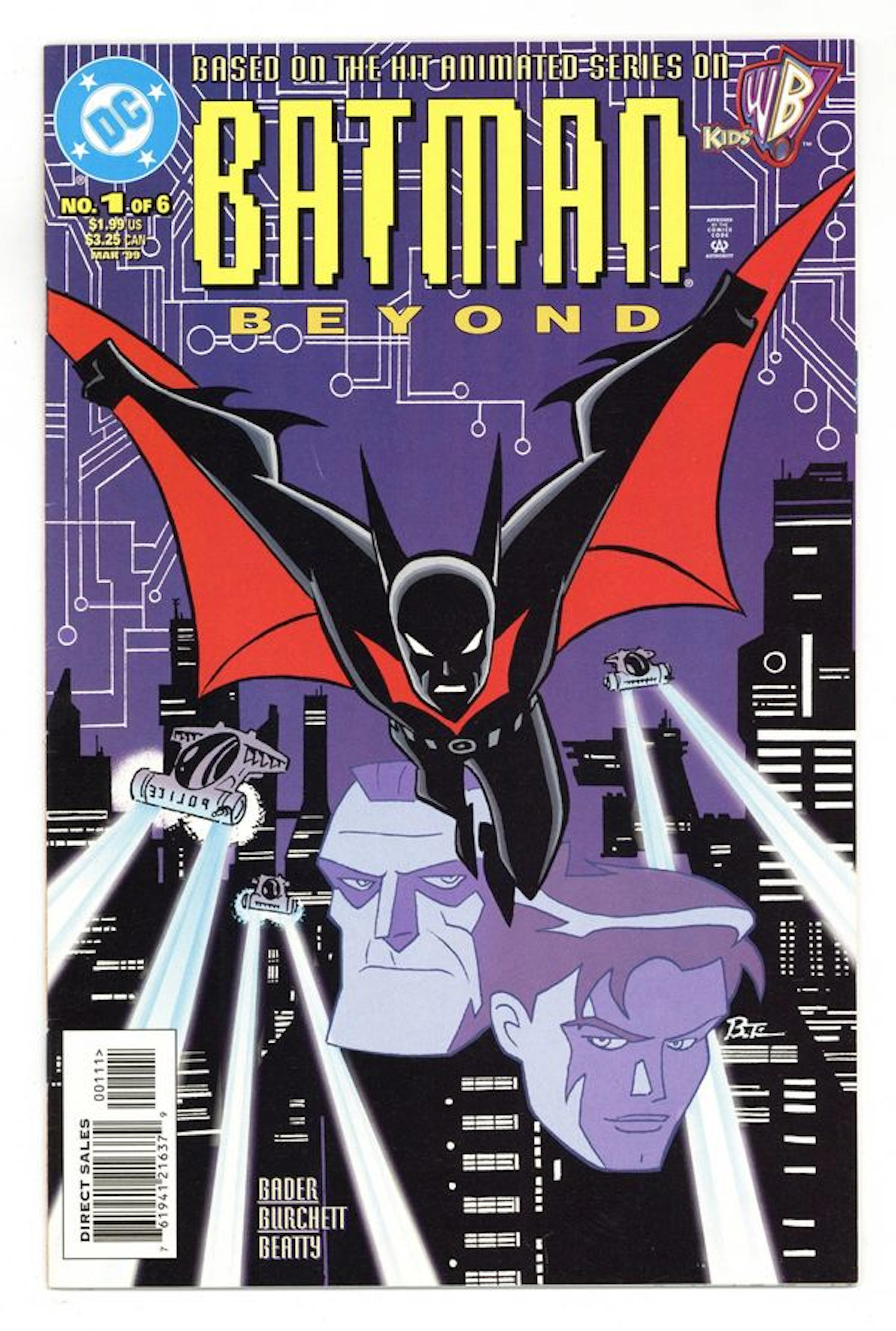 Batman Beyond (1999 1st Series) 1D VF- 7.5