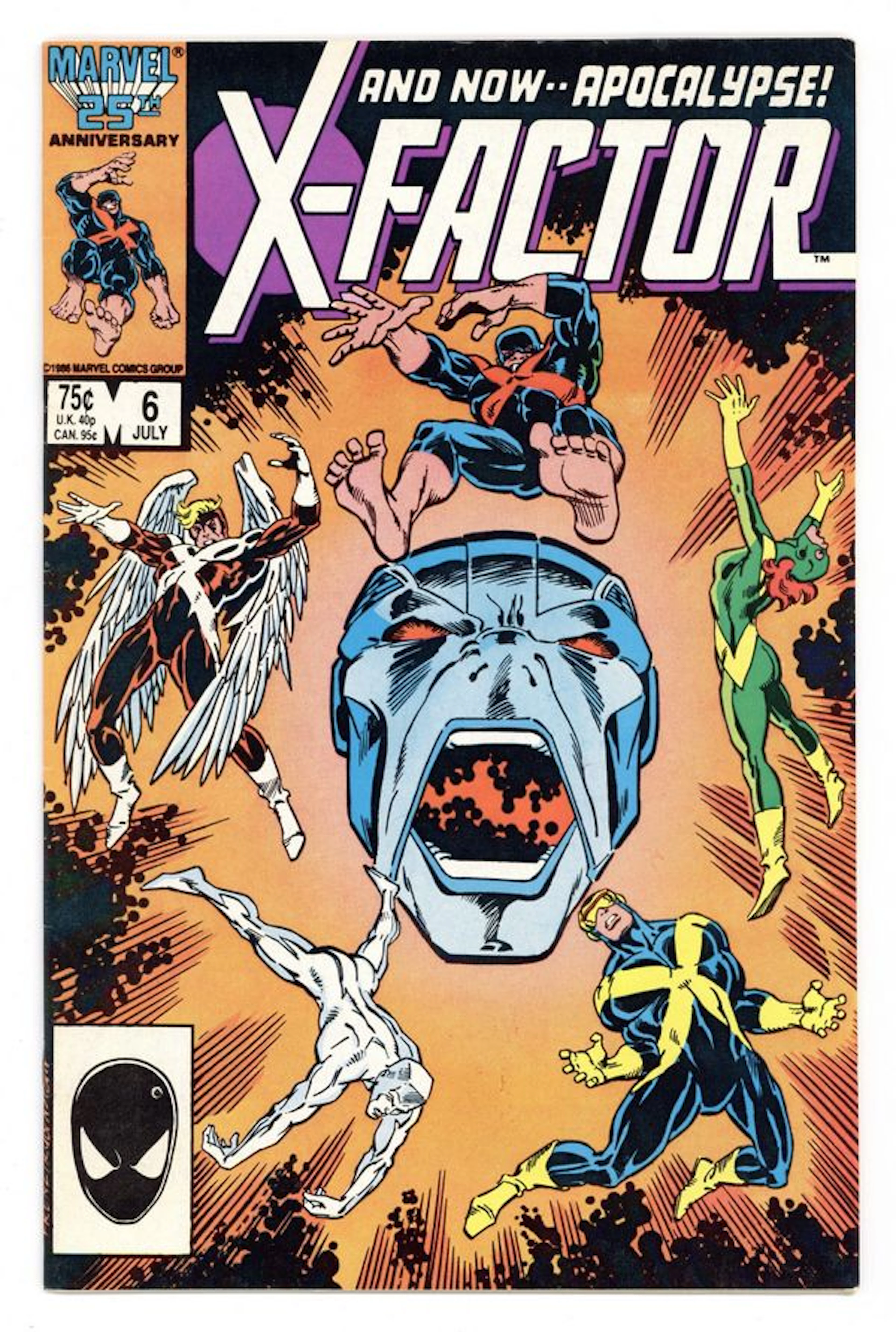 X-Factor (1986 1st Series Marvel) 6D FN- 5.5
