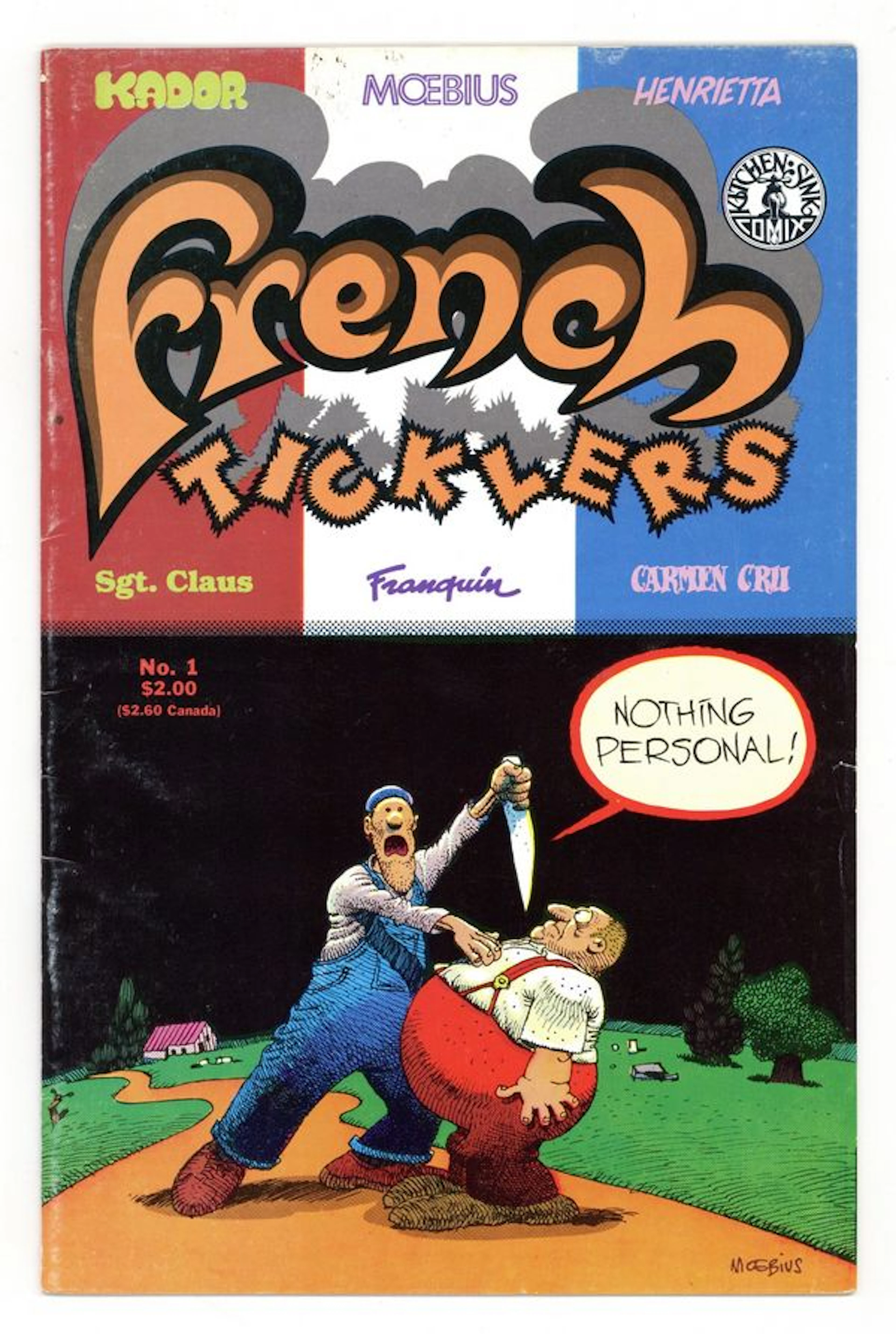 French Ticklers (1989) 1 VG+ 4.5