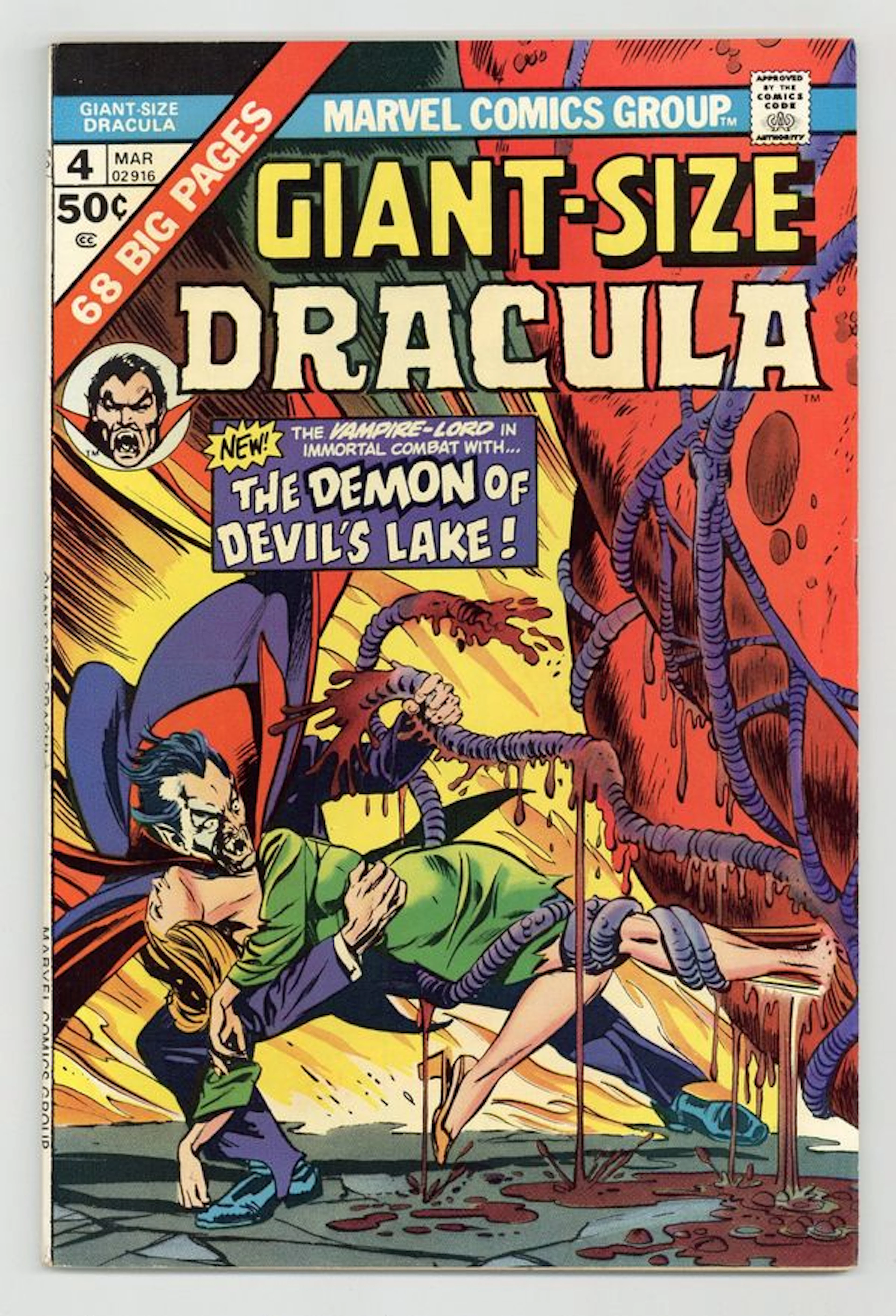 Giant Size Dracula (1974) 4 FN+ 6.5