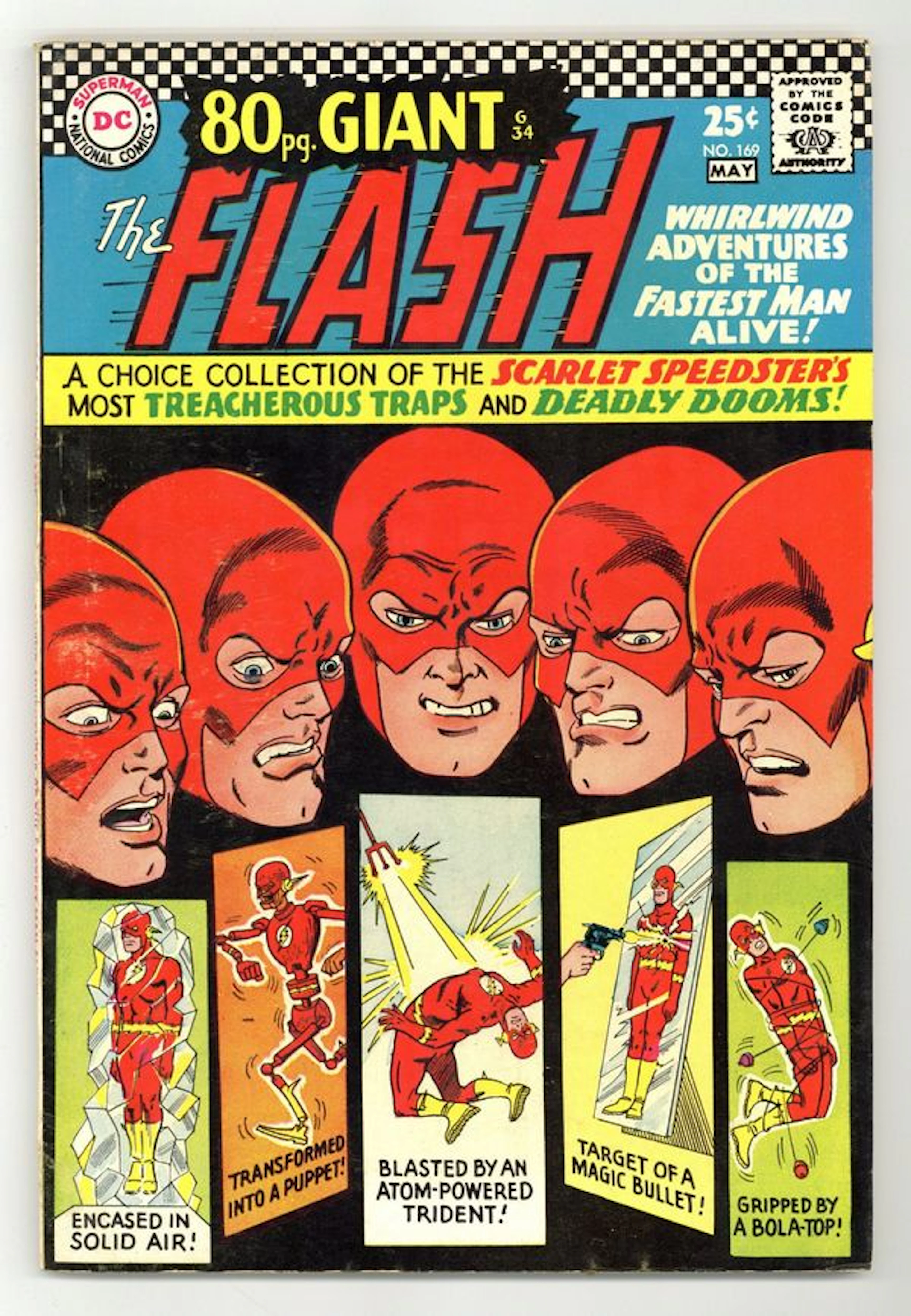 Flash (1959 1st Series DC) 169 VG+ 4.5