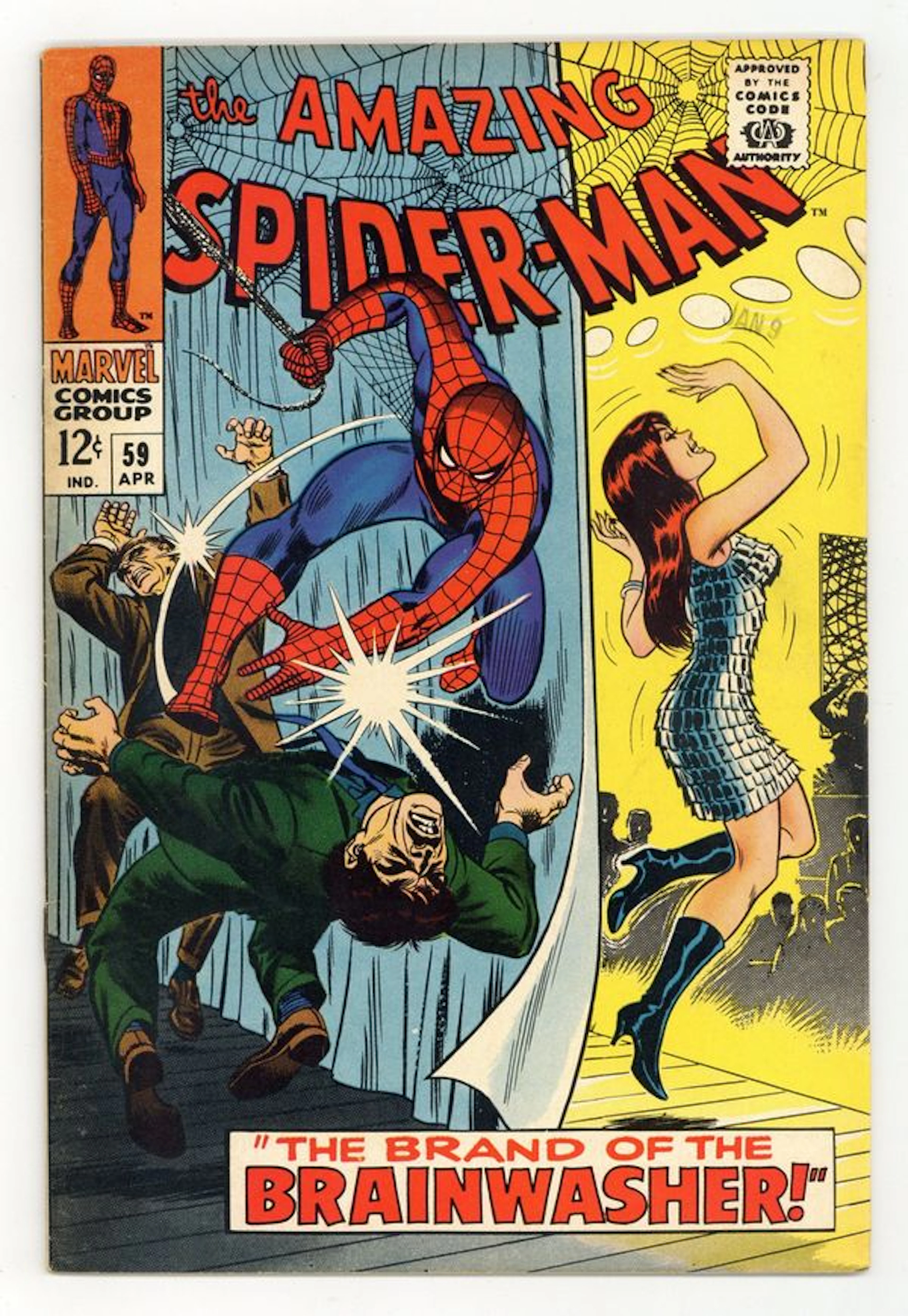Amazing Spider-Man (1963 1st Series) 59 VG+ 4.5