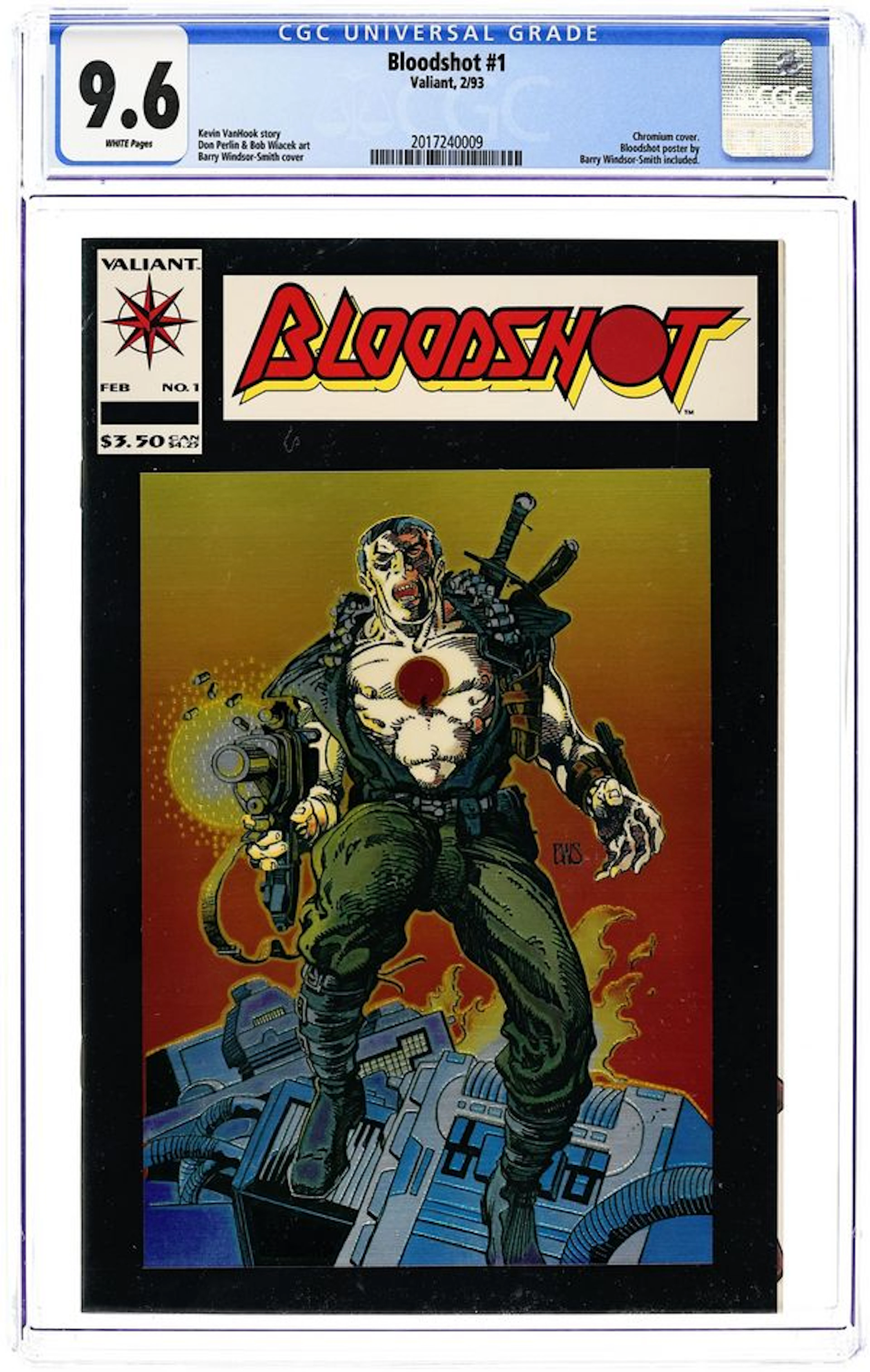Bloodshot (1993 1st Series) 1 CGC 9.6